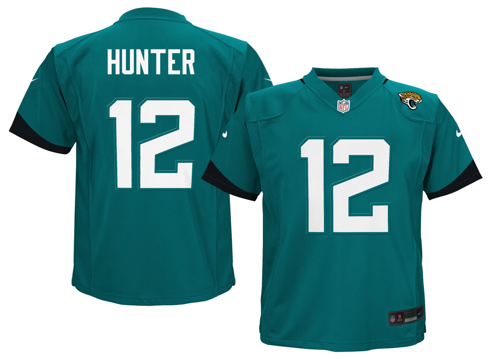 Nike Boys' Jacksonville Jaguars Travis Hunter #12 Blustery Alternate Jersey