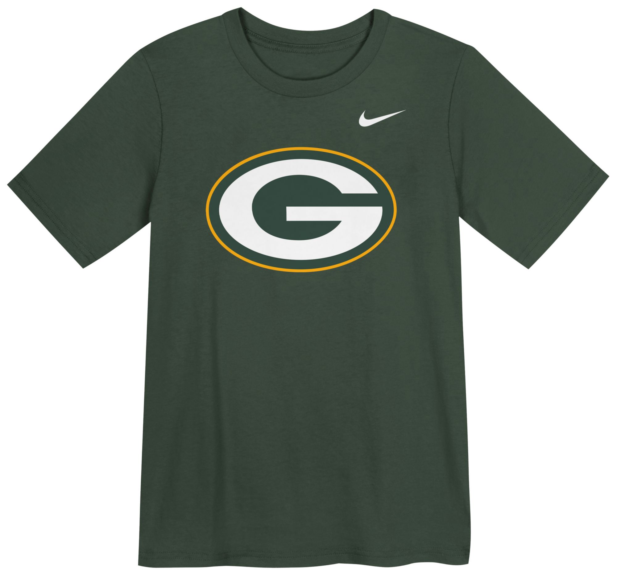 Nike Boys' Green Bay Packers Logo T-Shirt