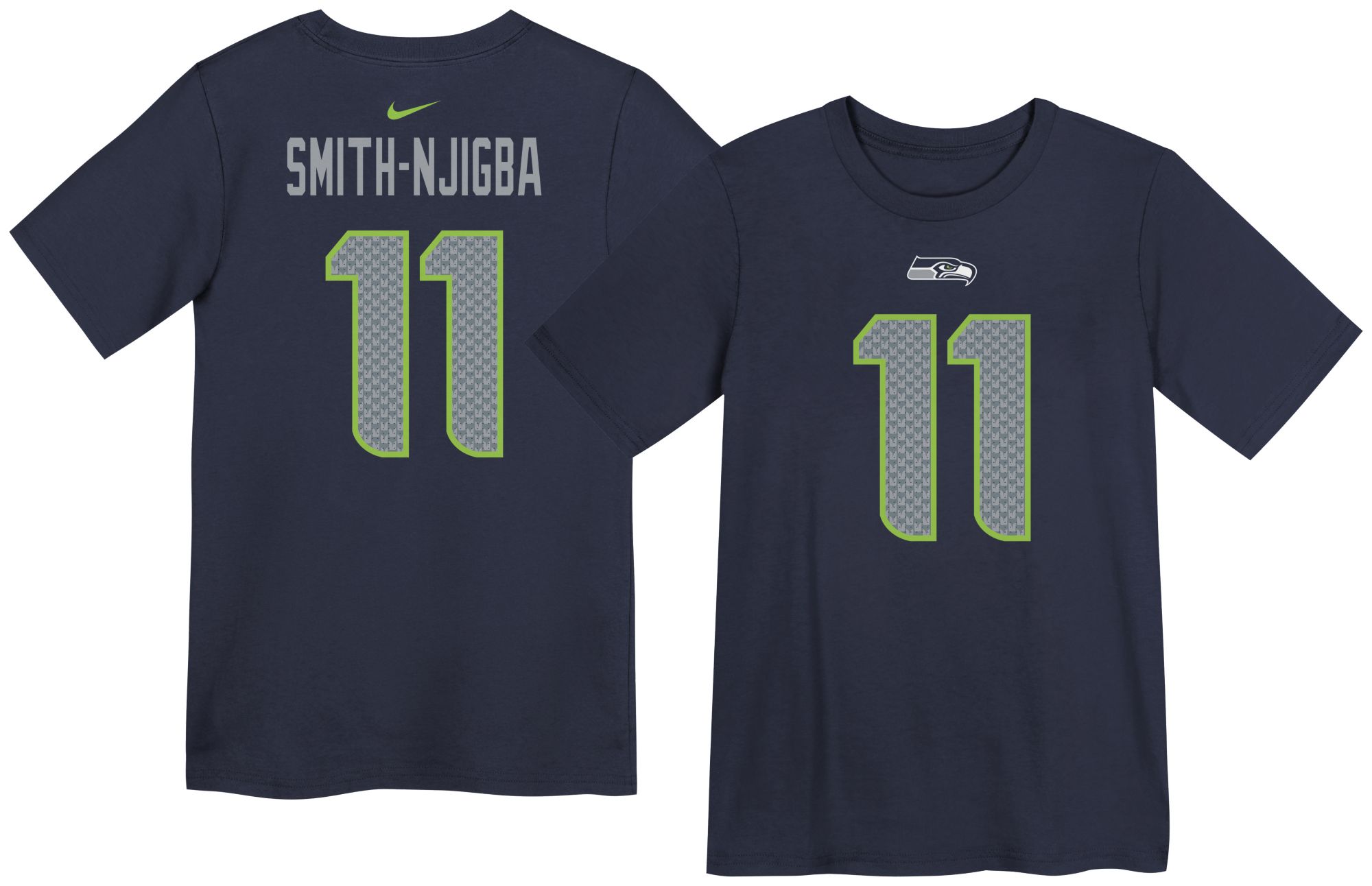 Nike Boys' Seattle Seahawks Navy T-Shirt