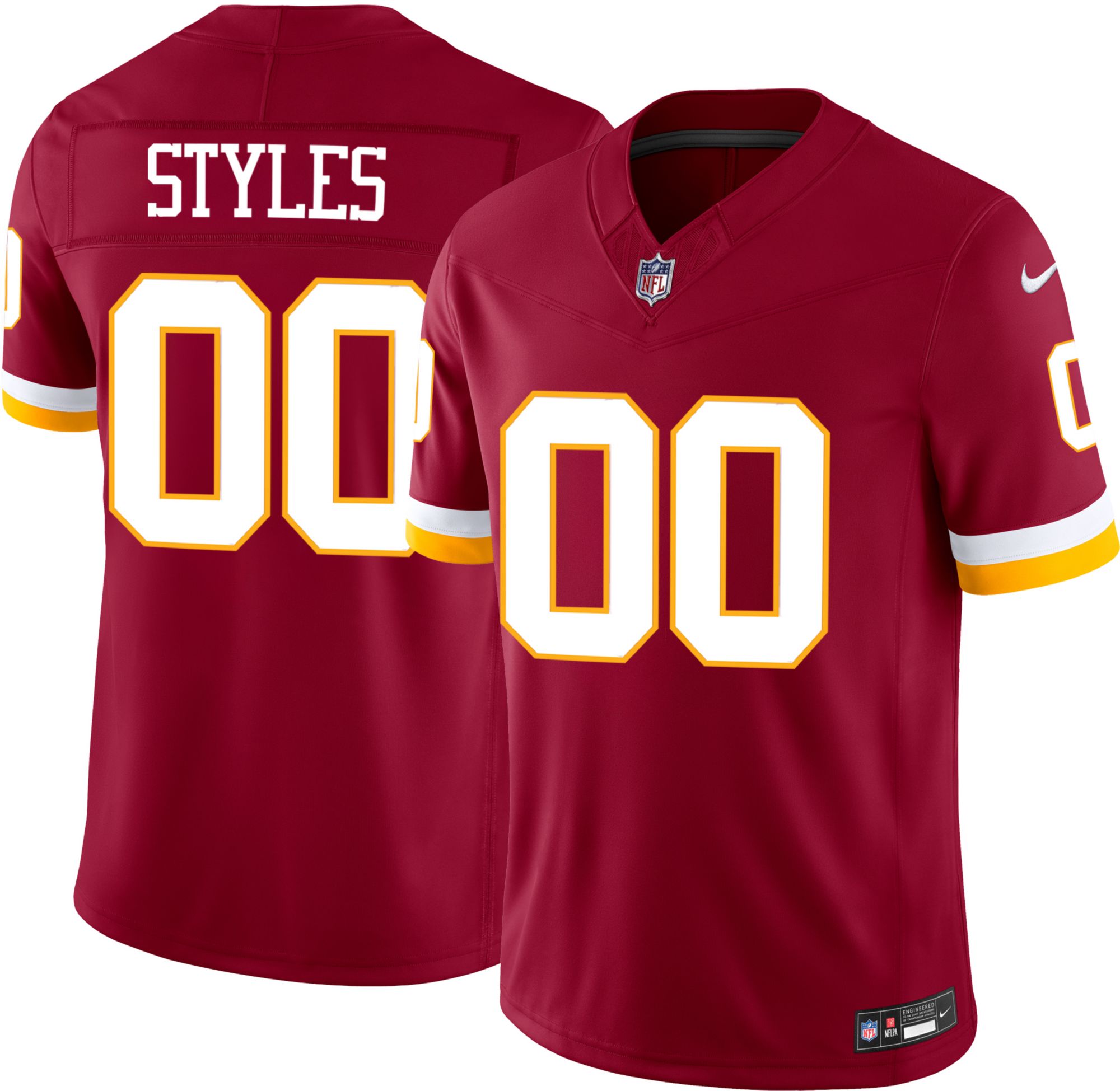 Nike Boys' Washington Commanders Sonny Styles #00 Red Game Jersey