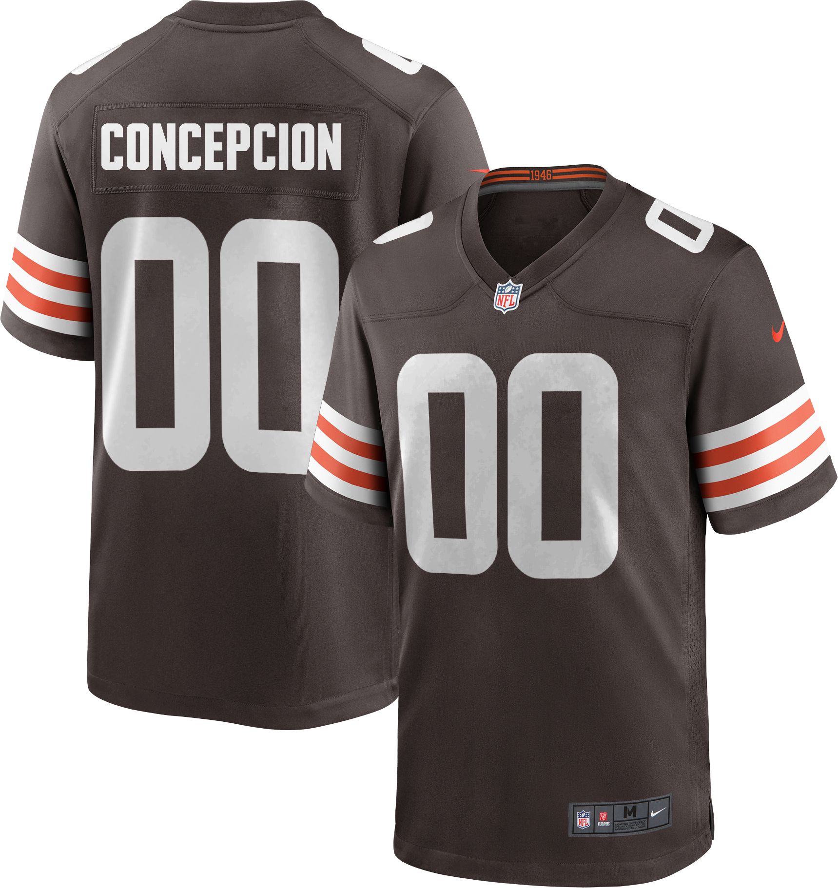 Nike Boys' Cleveland Browns KC Concepcion Brown Game Jersey