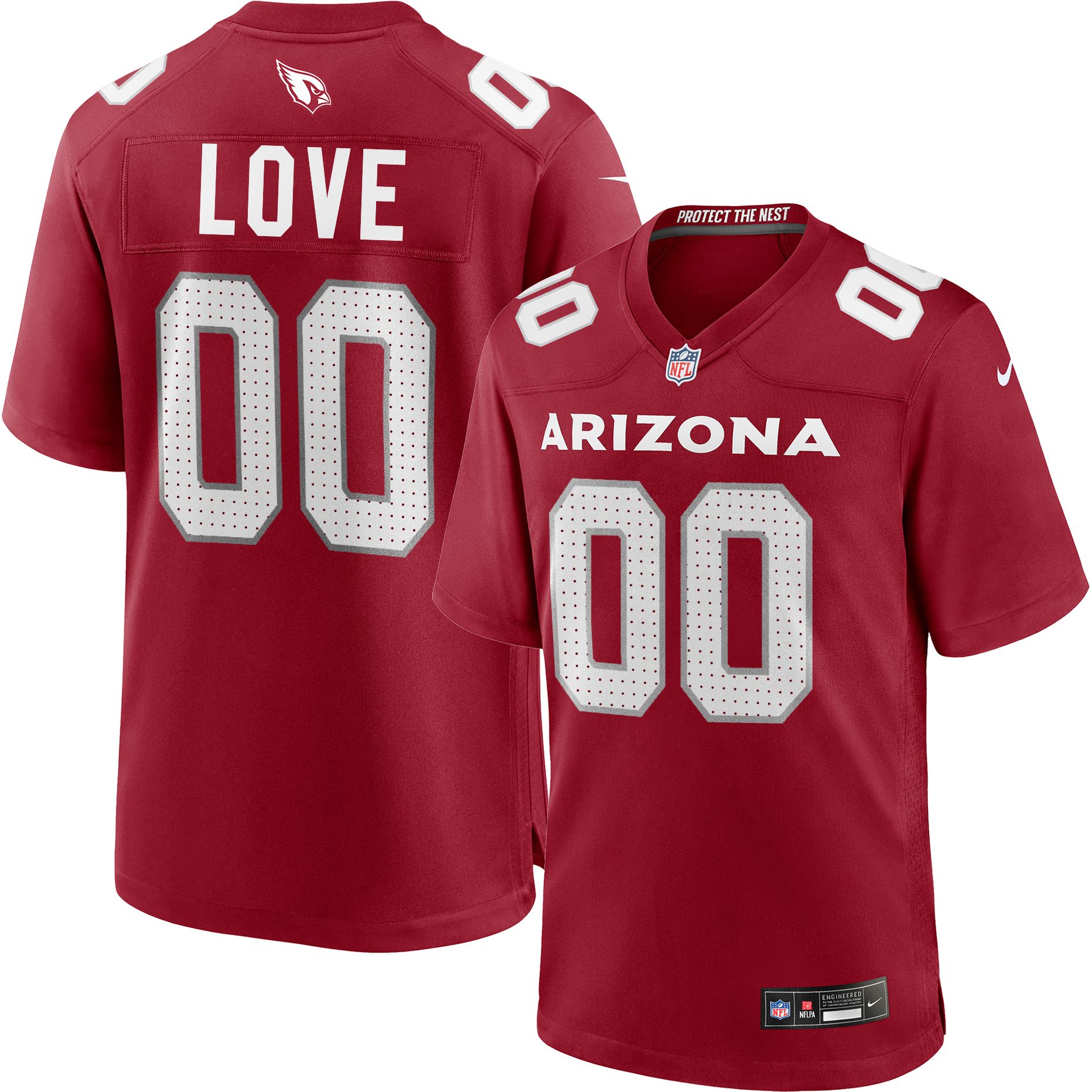 Nike Boys' Arizona Cardinals Jeremiyah Love Red Game Jersey