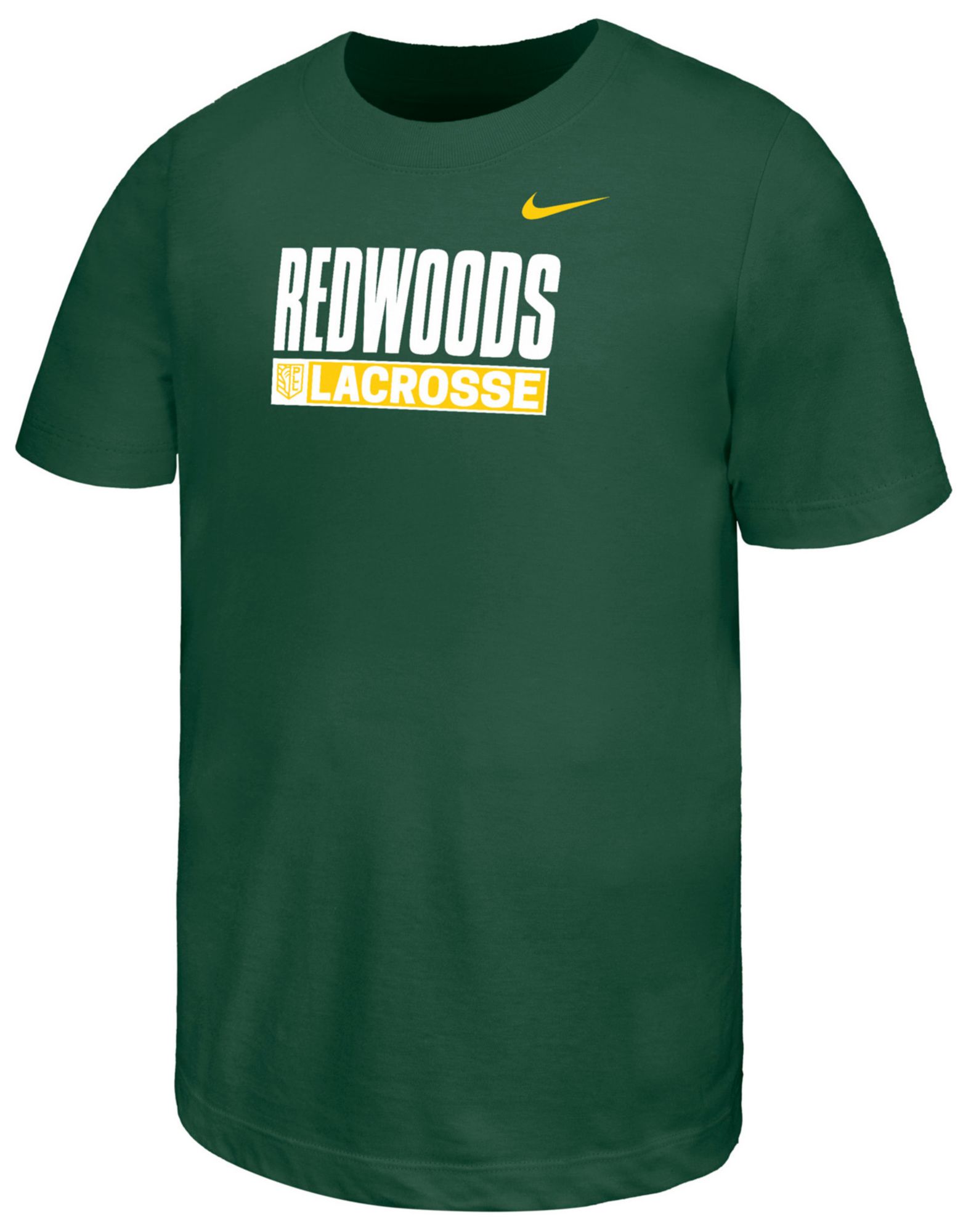 Nike Boys' California Redwoods Green Cotton T-Shirt