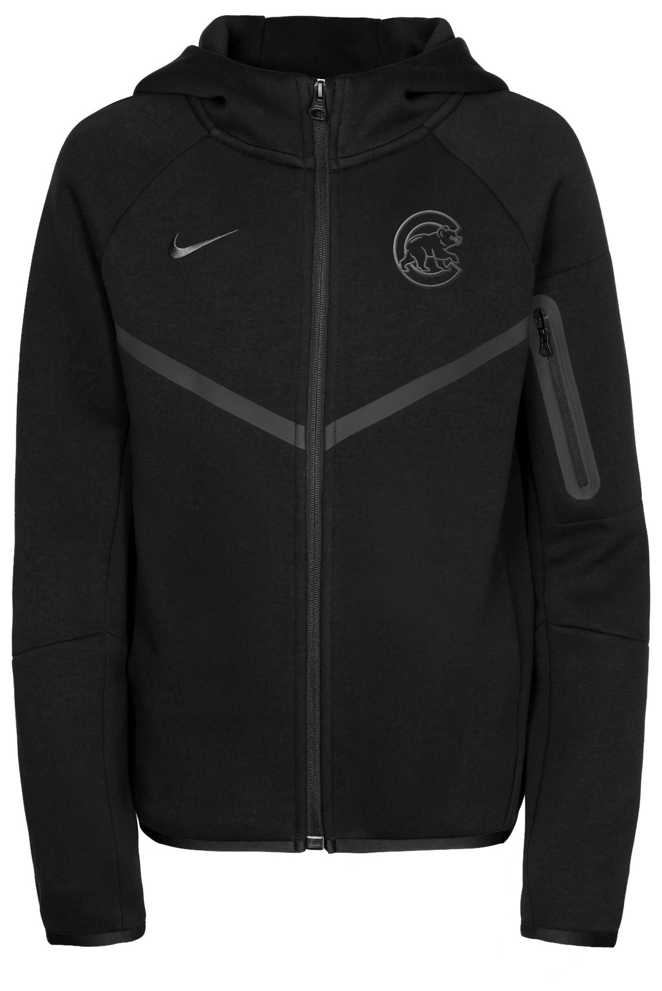 Nike Youth Chicago Cubs Full-Zip Tech Hoodie