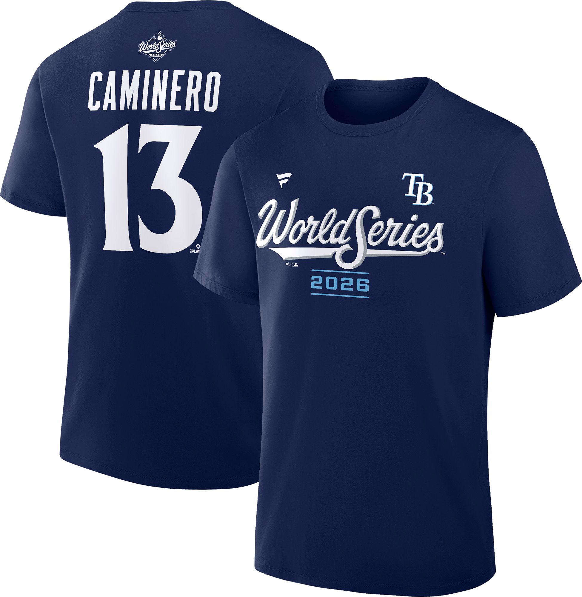 Nike Boys' Tampa Bay Rays Junior Caminero 2026 World Series Bound T-Shirt