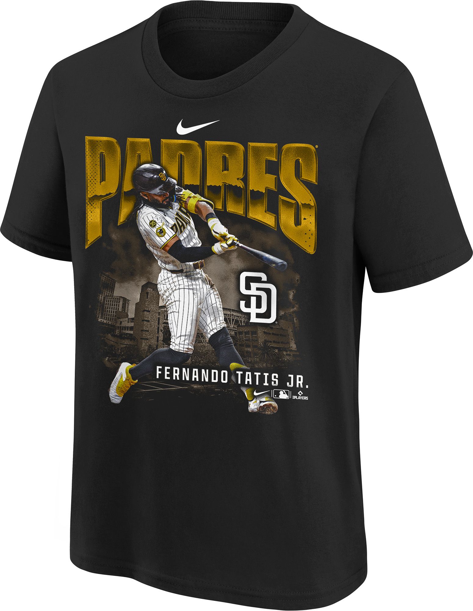 Nike Boys' Fernando Tatis Jr. #23 San Diego Padres Black T-Shirt