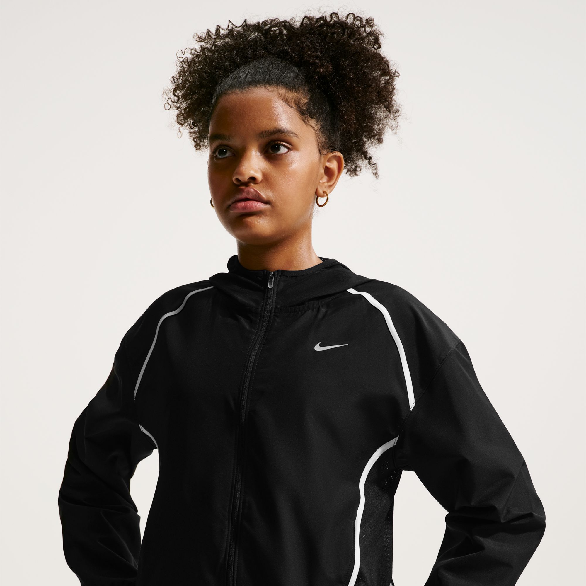 Nike Girls' Repel Tempo Lightweight Jacket