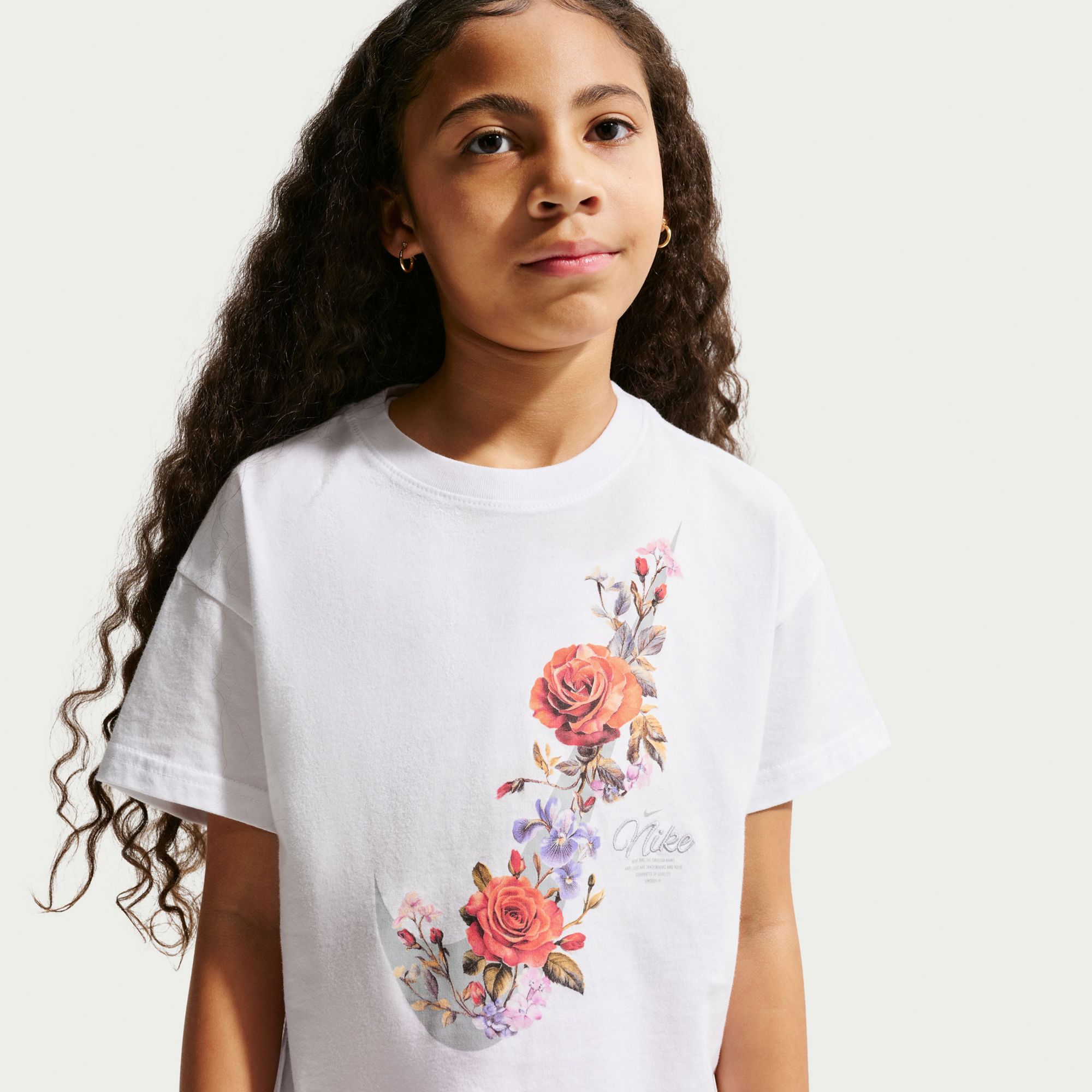 Nike Kids' Sportswear Essentials Bloom Boxy Tee