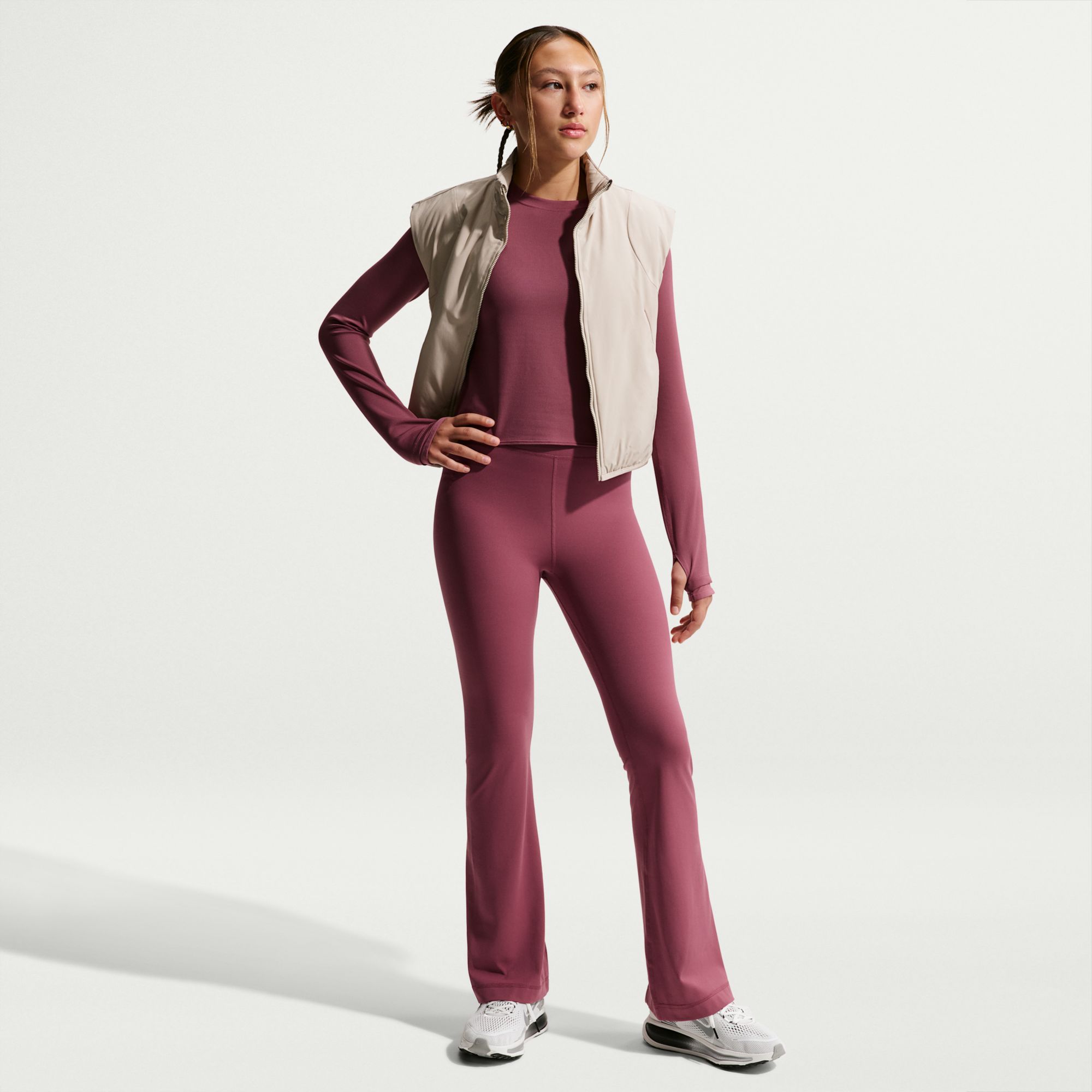 Nike Girls' Mavn High-Waisted Leggings