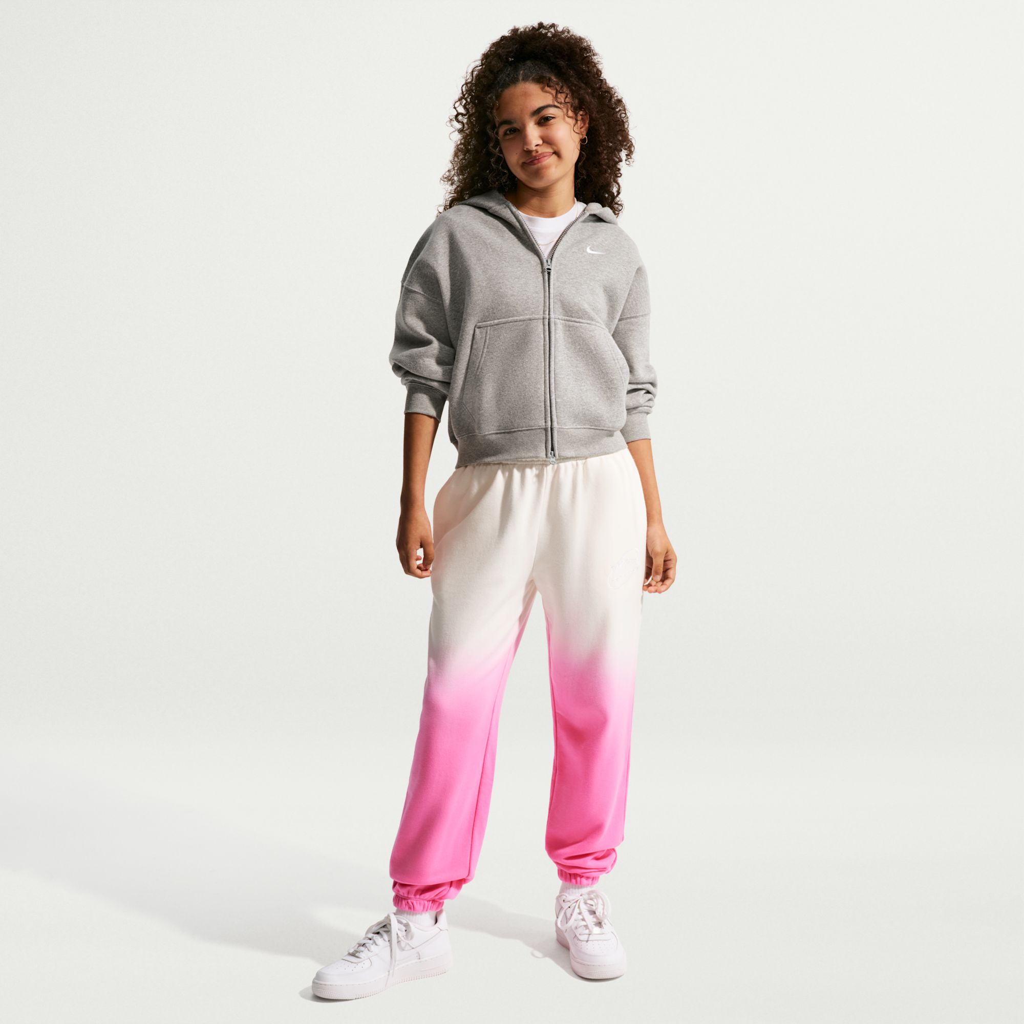 Nike Girls' Studio Fleece Loose Pant