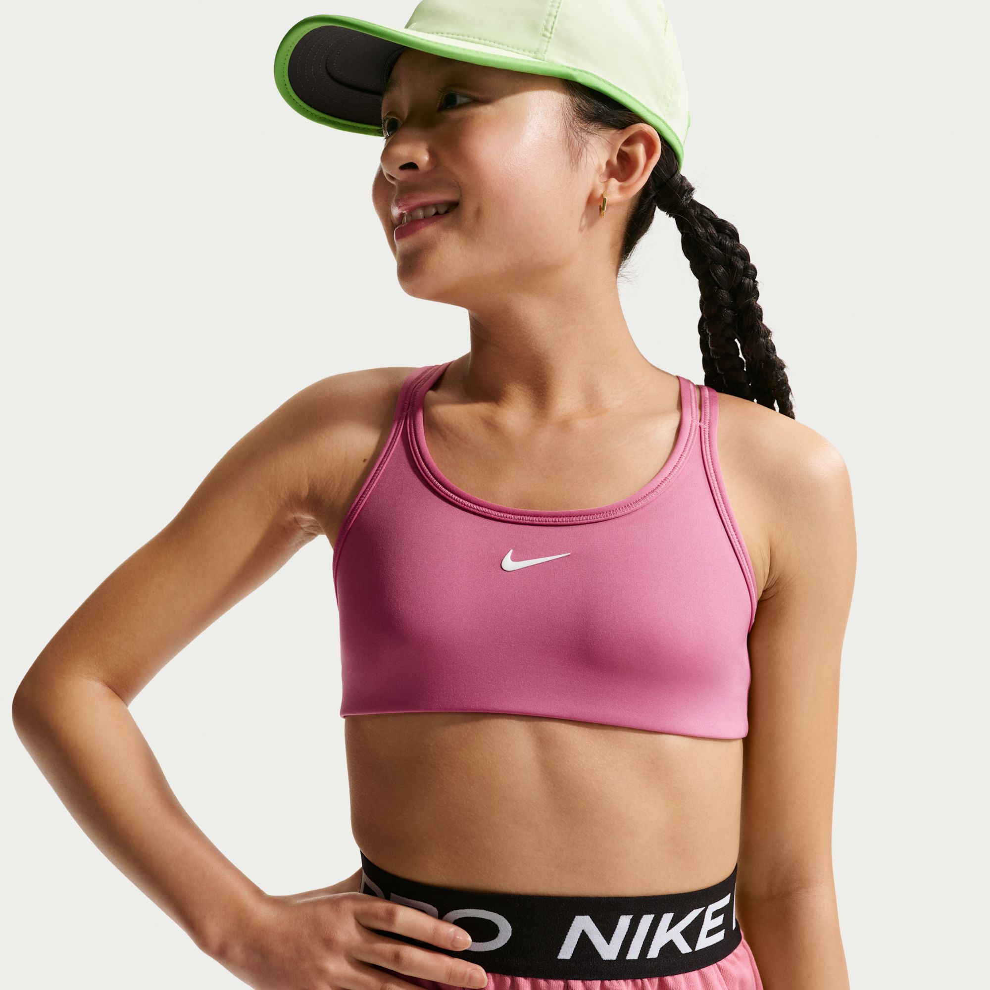 Nike Girls' Pro Swoosh Sports Bra