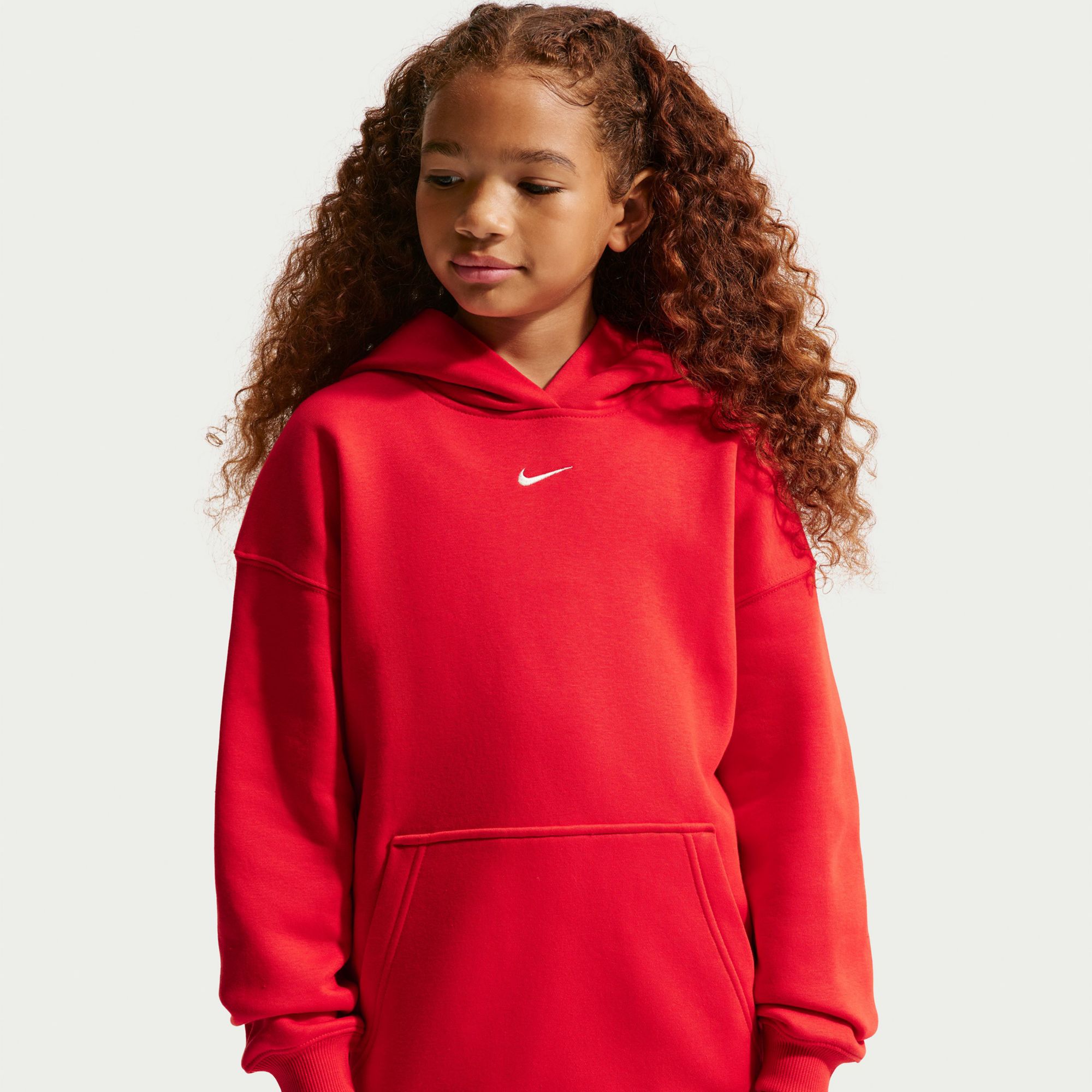 Nike Girls' Studio Fleece Oversized Hoodie