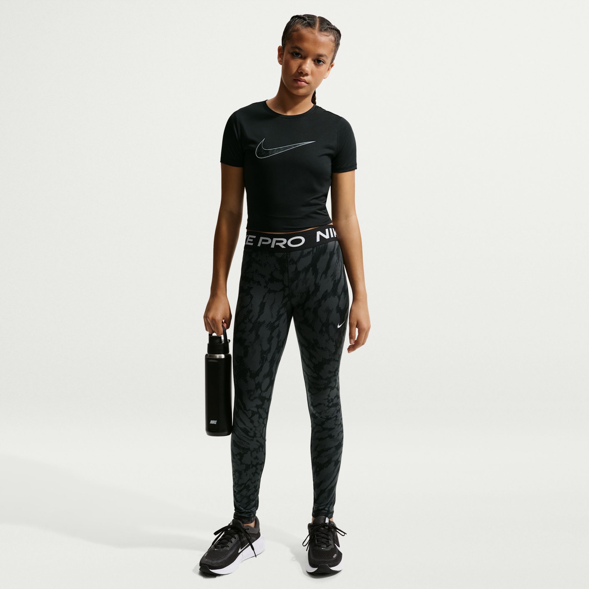 Nike Girls' Pro Dri-FIT Printed Sport Tight
