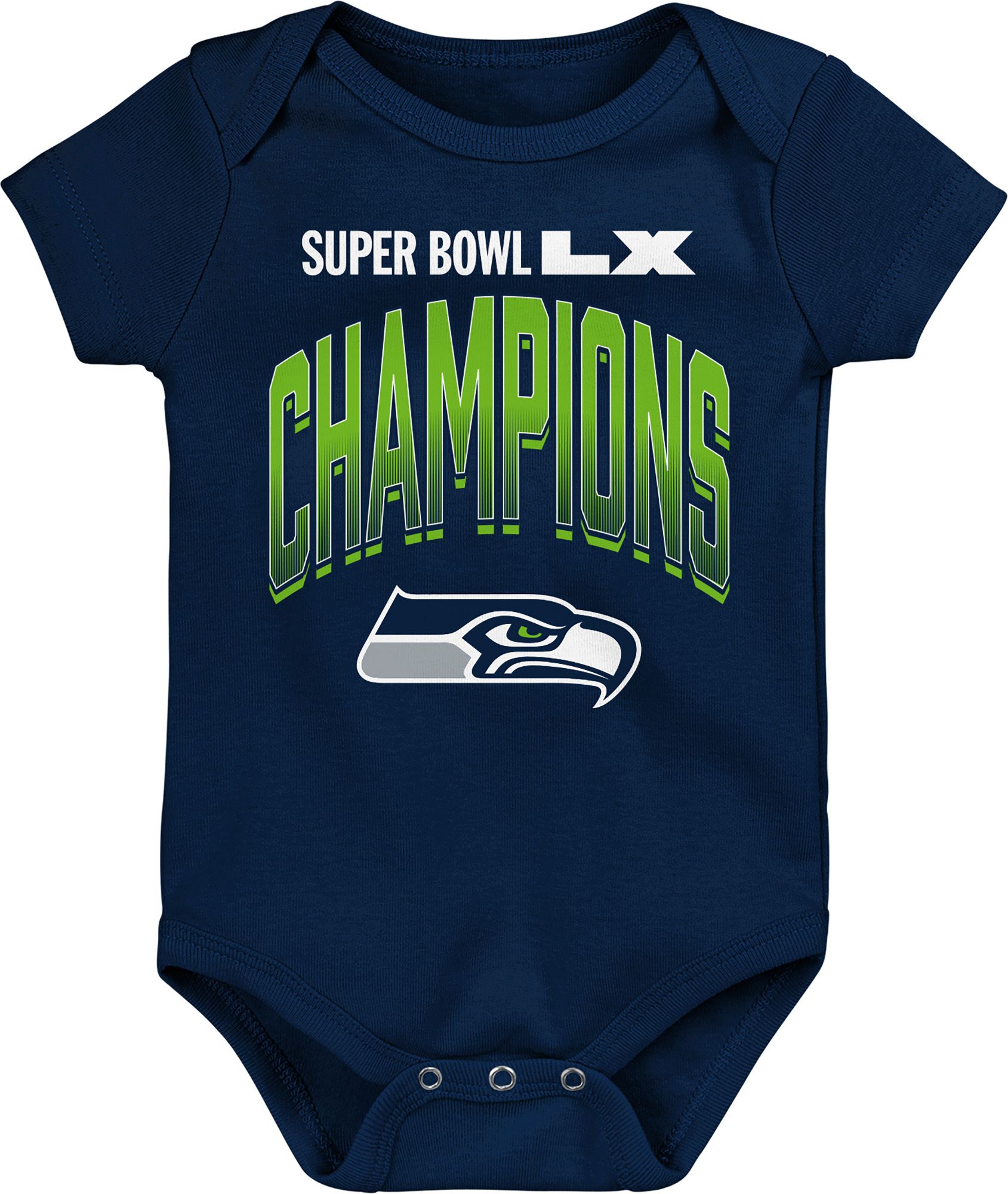 Nike Infant 2025-26 Super Bowl LX Champions Seattle Seahawks Arch Creeper