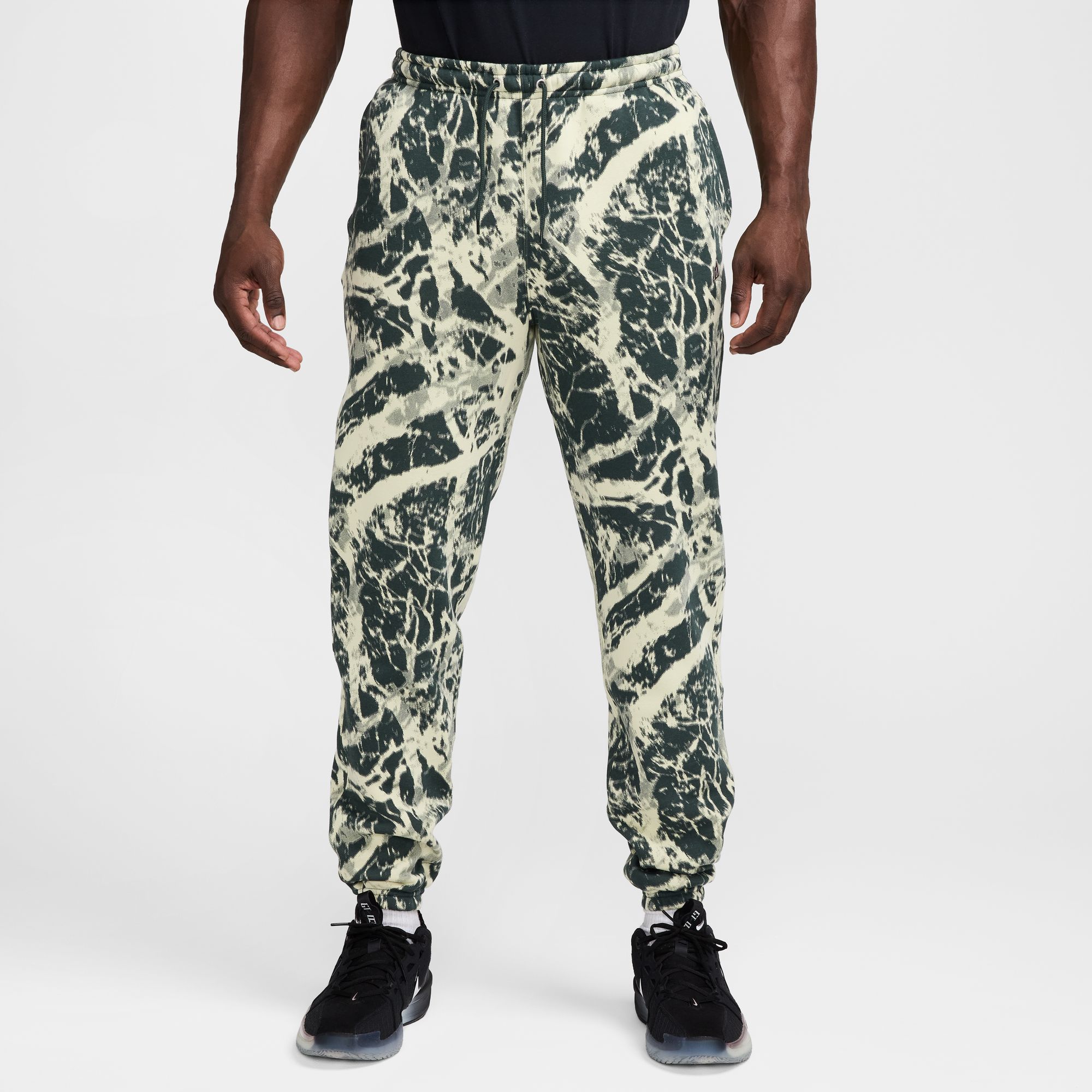 Nike Men's Ja Morant Fleece Cuffed Basketball Pants