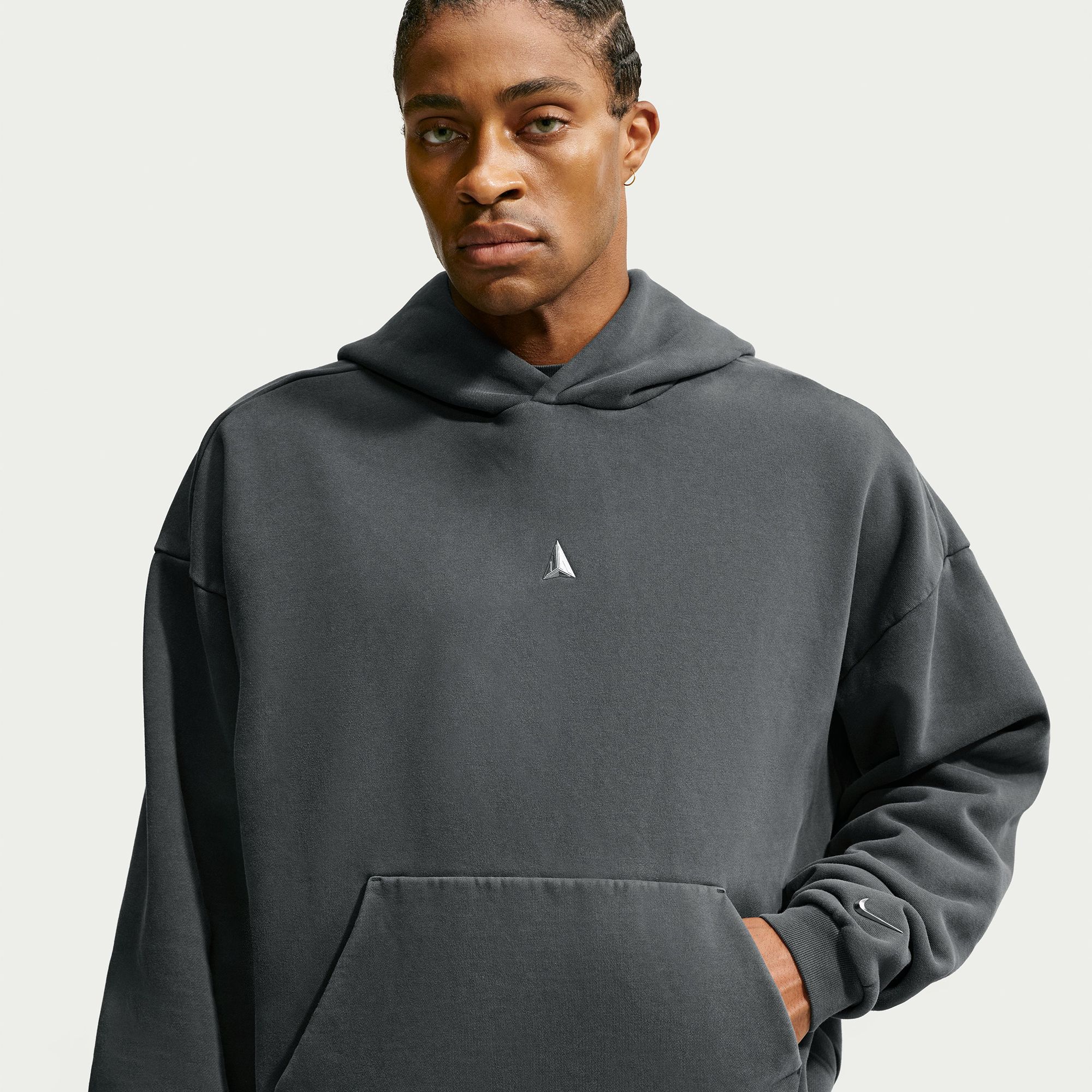 Nike Men's Ja Morant Standard Issue Washed Fleece Hoodie