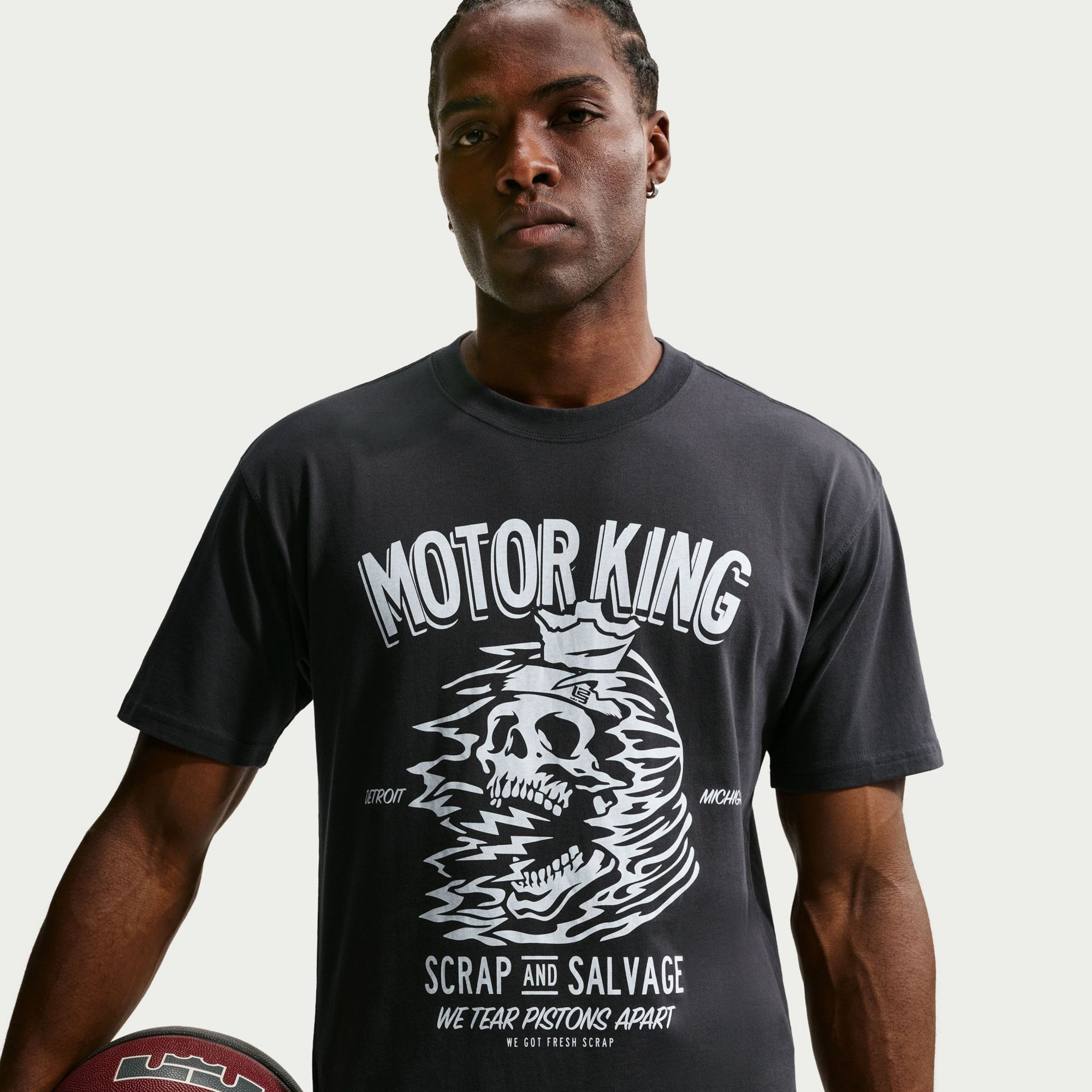 Nike Men's LeBron James Max90 Motor King Graphic T-Shirt