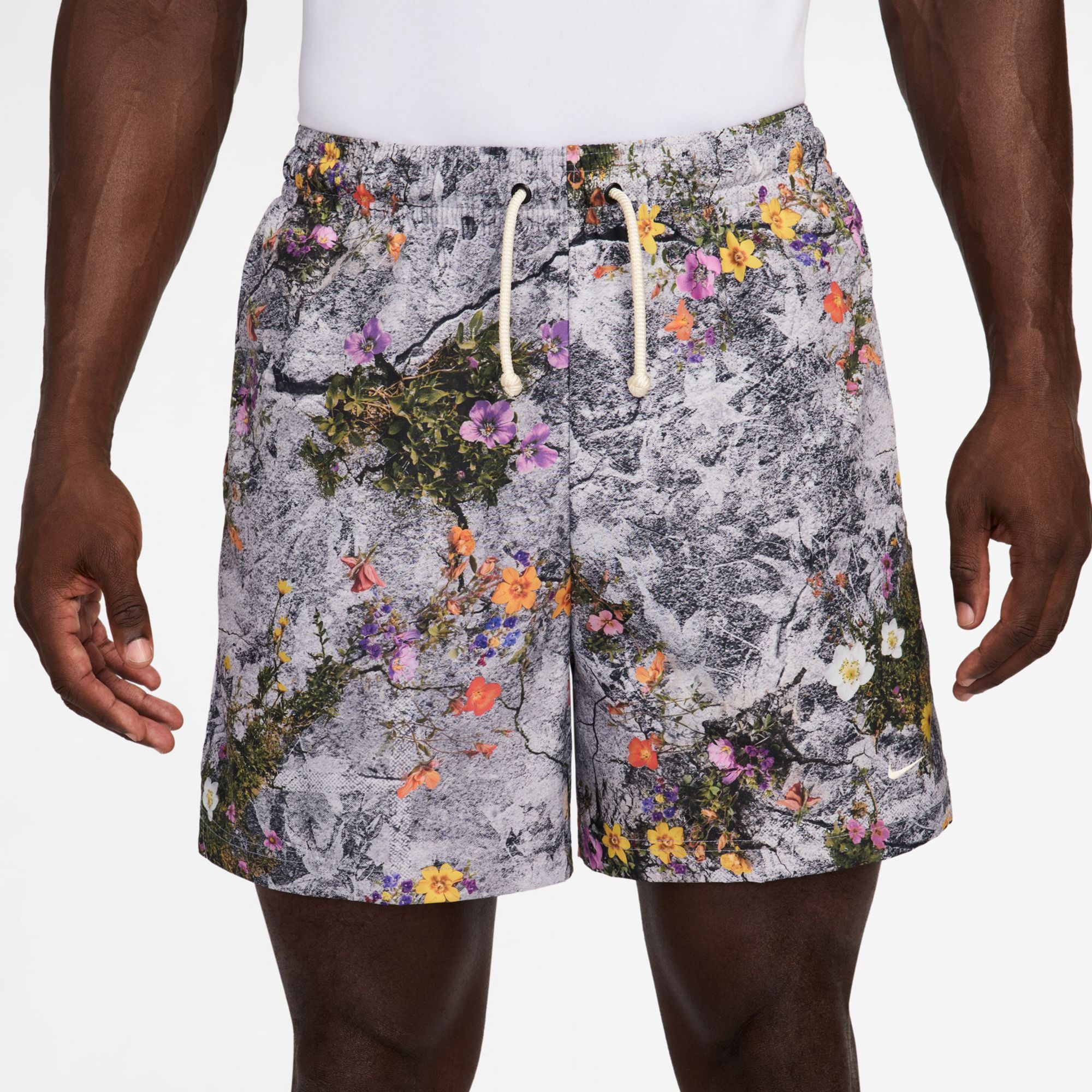 Nike Men's Dri-FIT Standard Issue Allover Print 5" Practice Woven Shorts