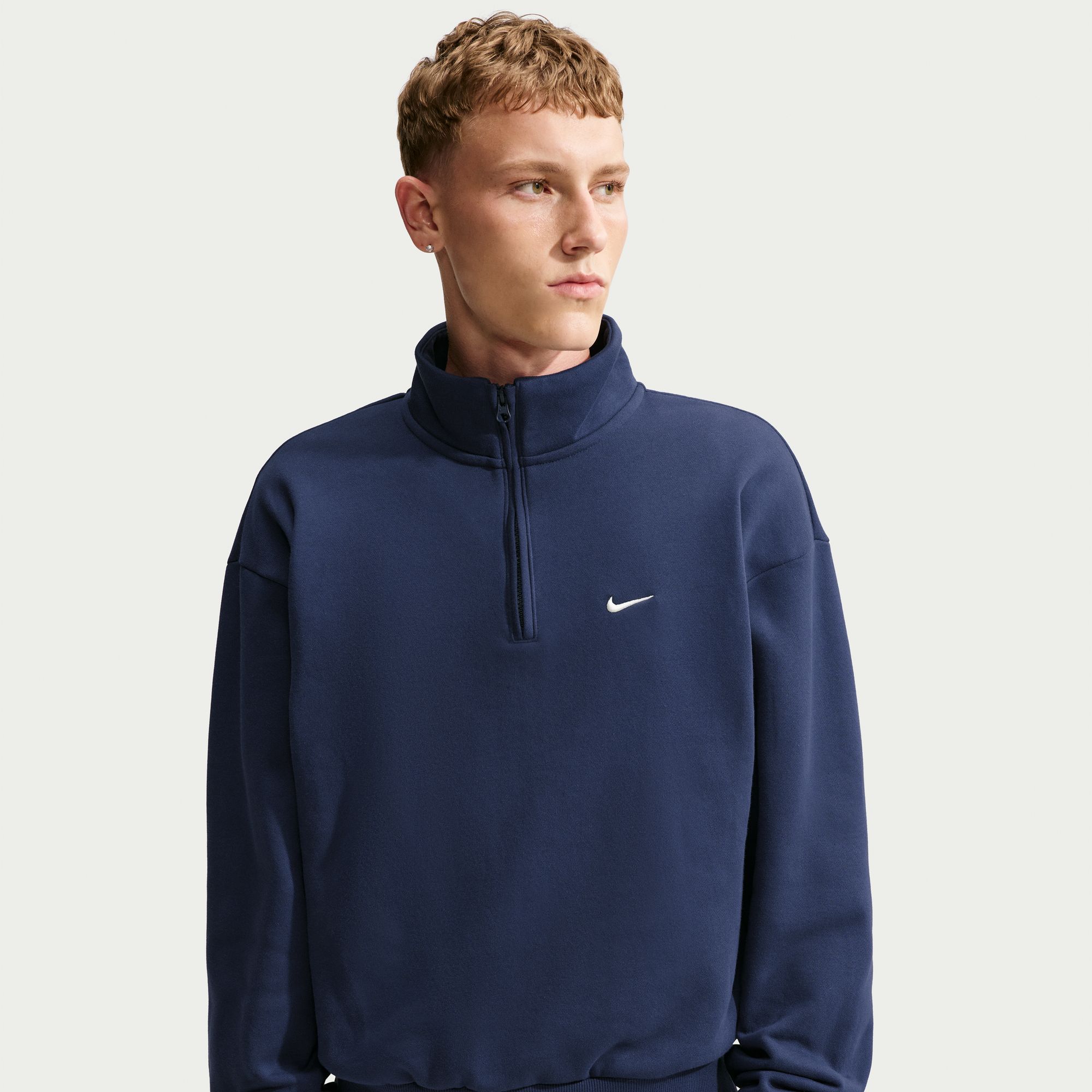 Nike Men's Nike Solo Fleece Fleece 1/4-Zip Top
