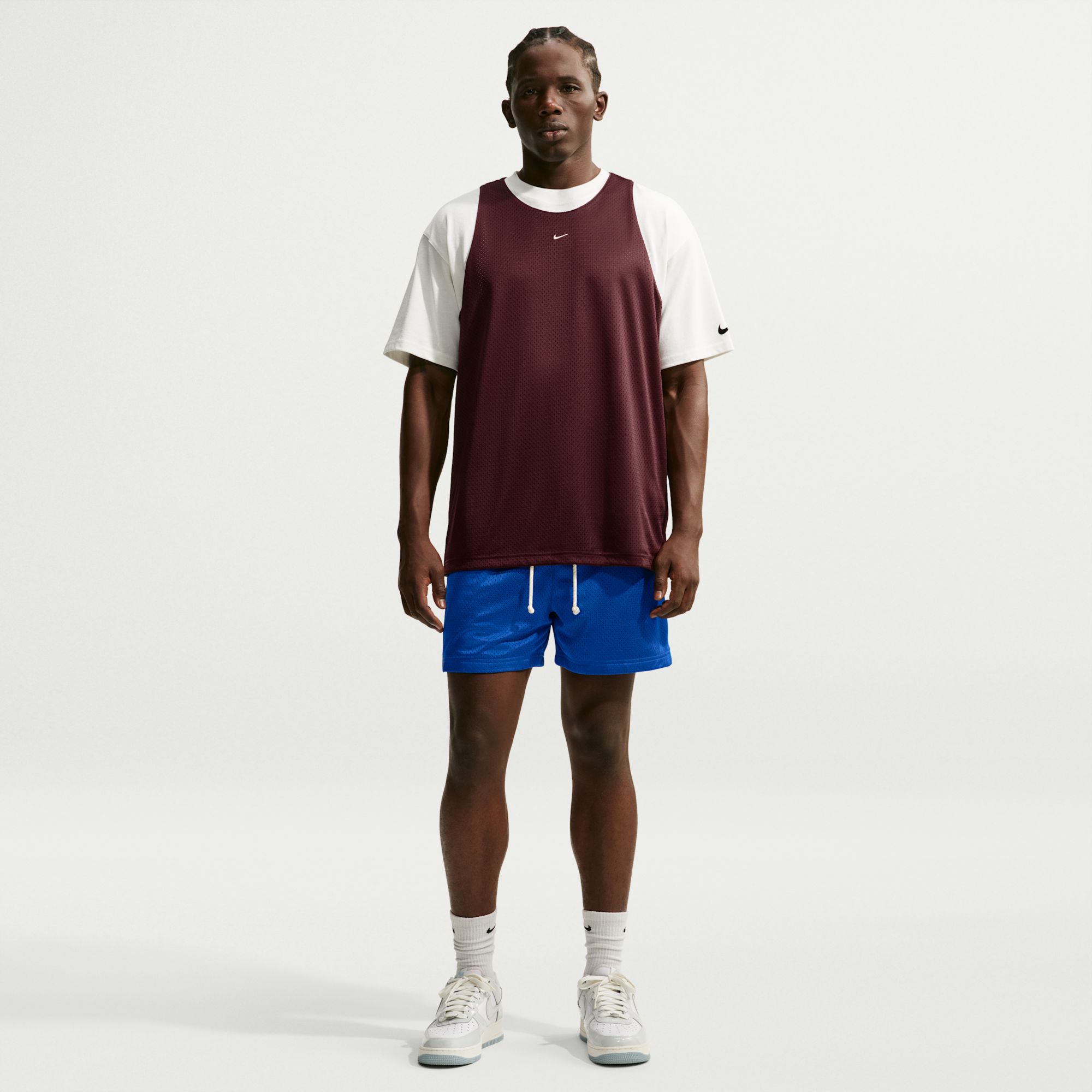 Nike Men's Dri-FIT Standard Issue Mesh Basketball Practice Jersey
