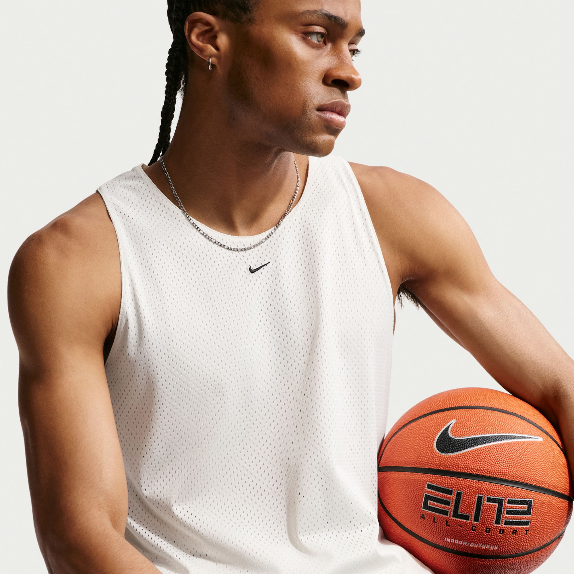 Nike Men's Dri-FIT Standard Issue Mesh Basketball Practice Jersey