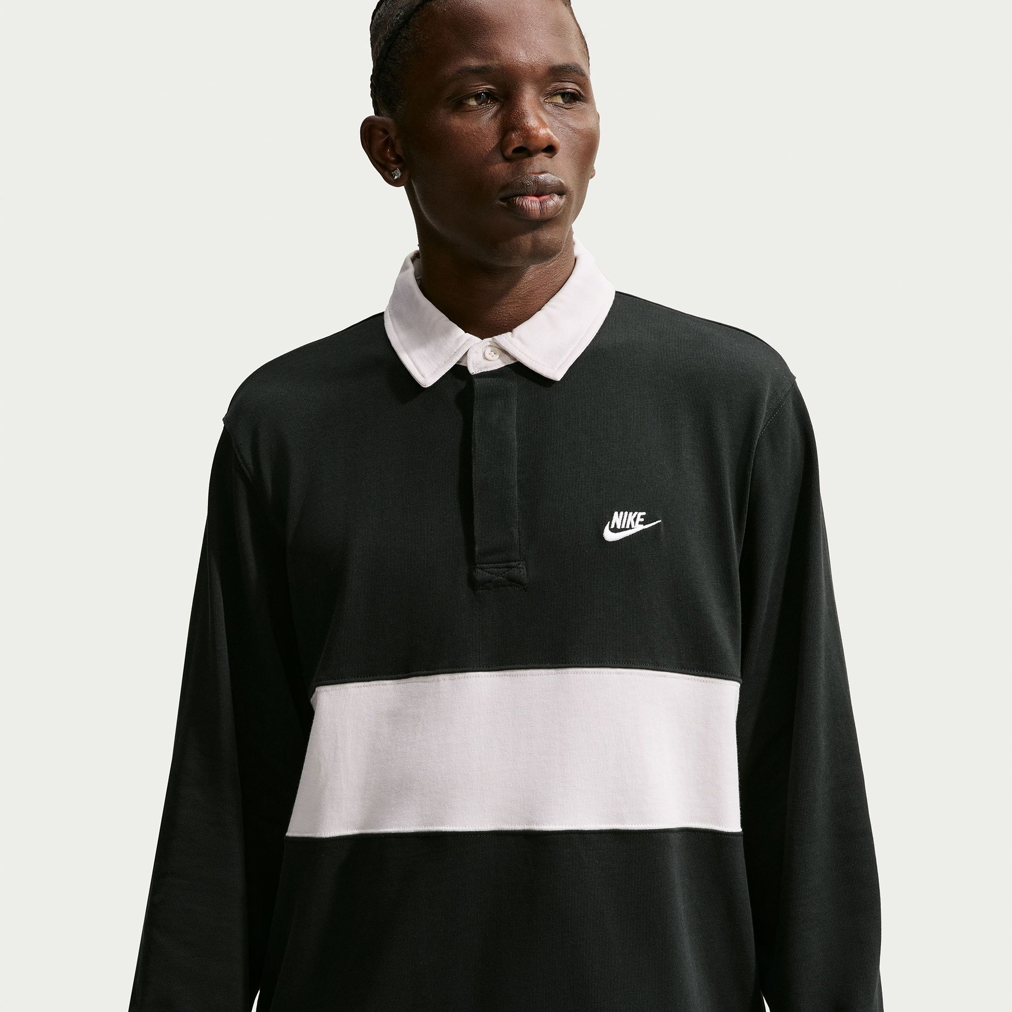 Nike Men's Long-Sleeve Rugby Top