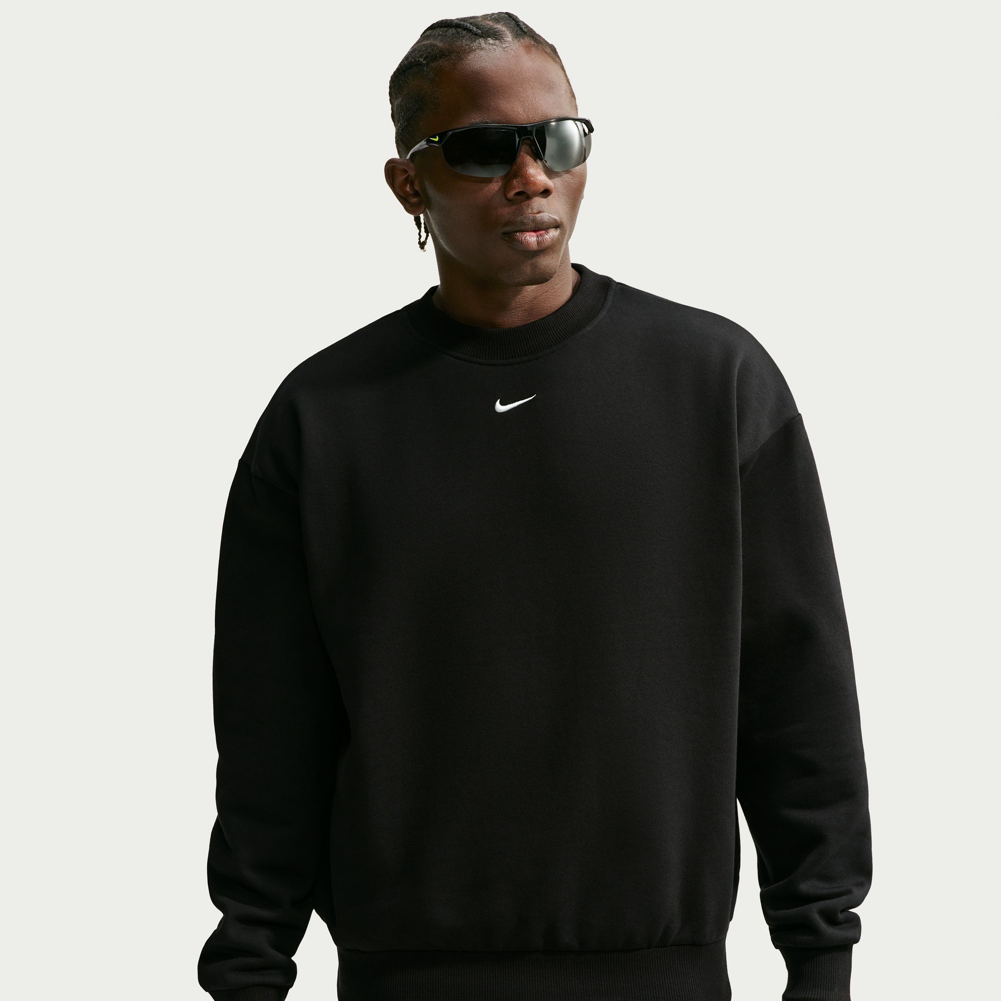 Nike Men's Solo Swoosh Fleece Crewneck Sweatshirt