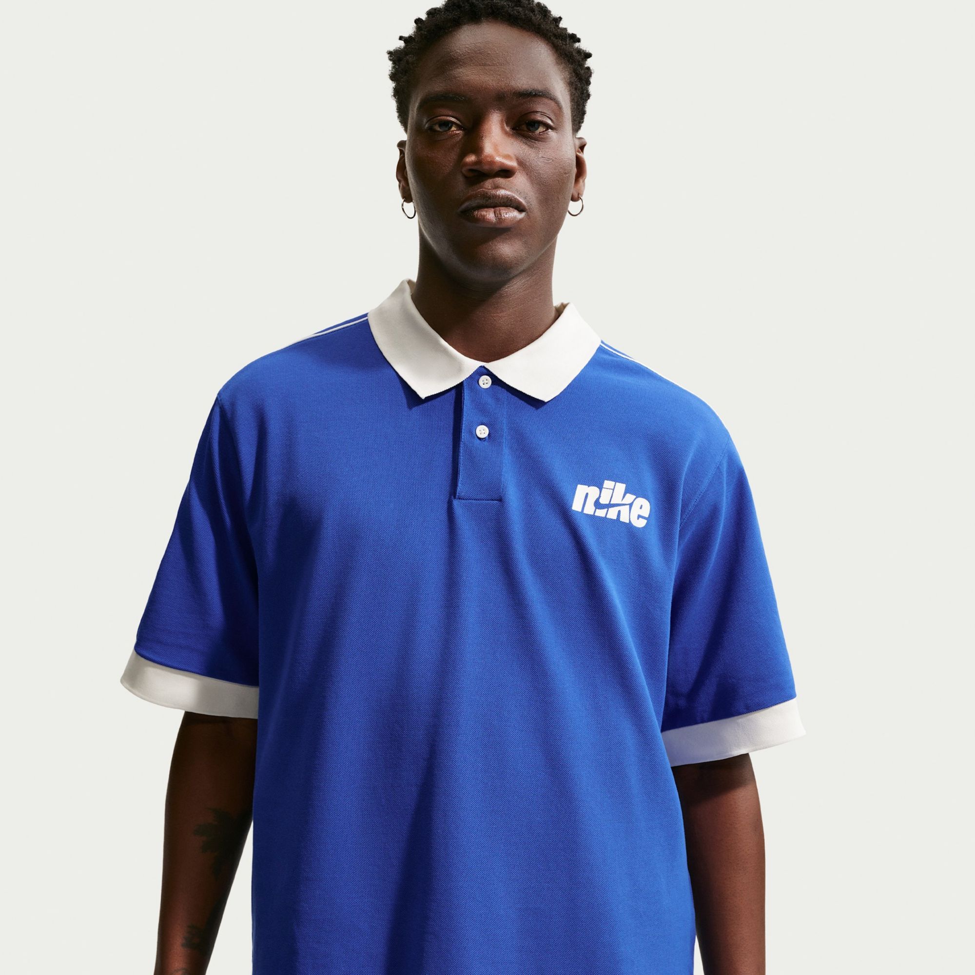 Nike Men's Sportswear Club Oversized Soccer Polo