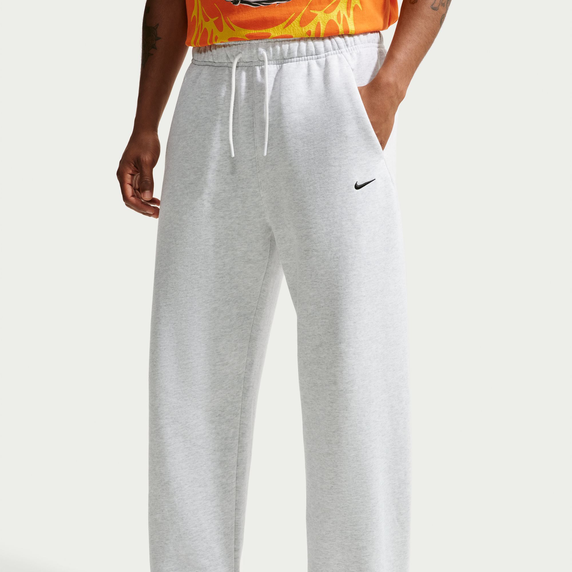 Nike Men's Solo Swoosh Fleece Bungee Pants
