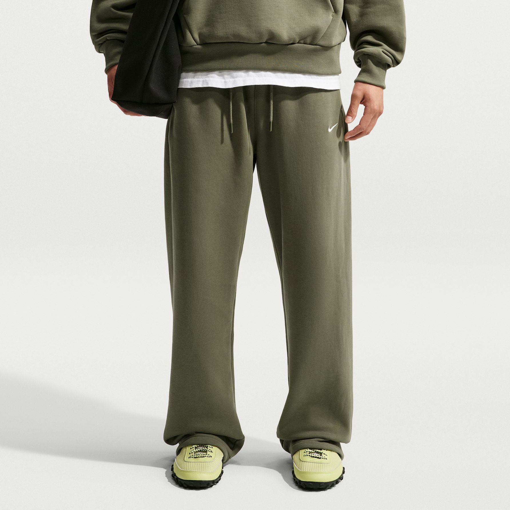 Nike Men's Solo Swoosh Fleece Bungee Pants