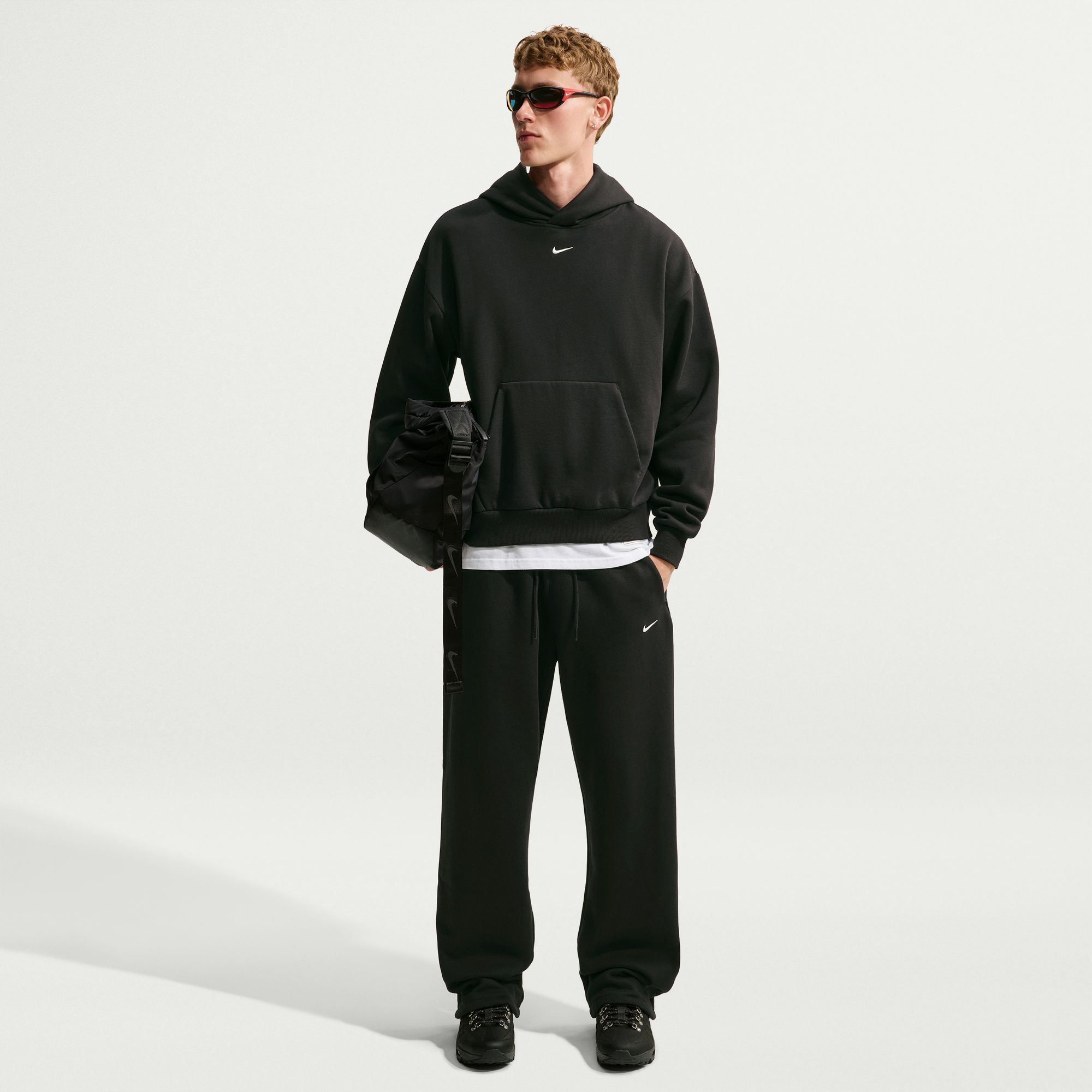 Nike Men's Solo Swoosh Fleece Bungee Pants