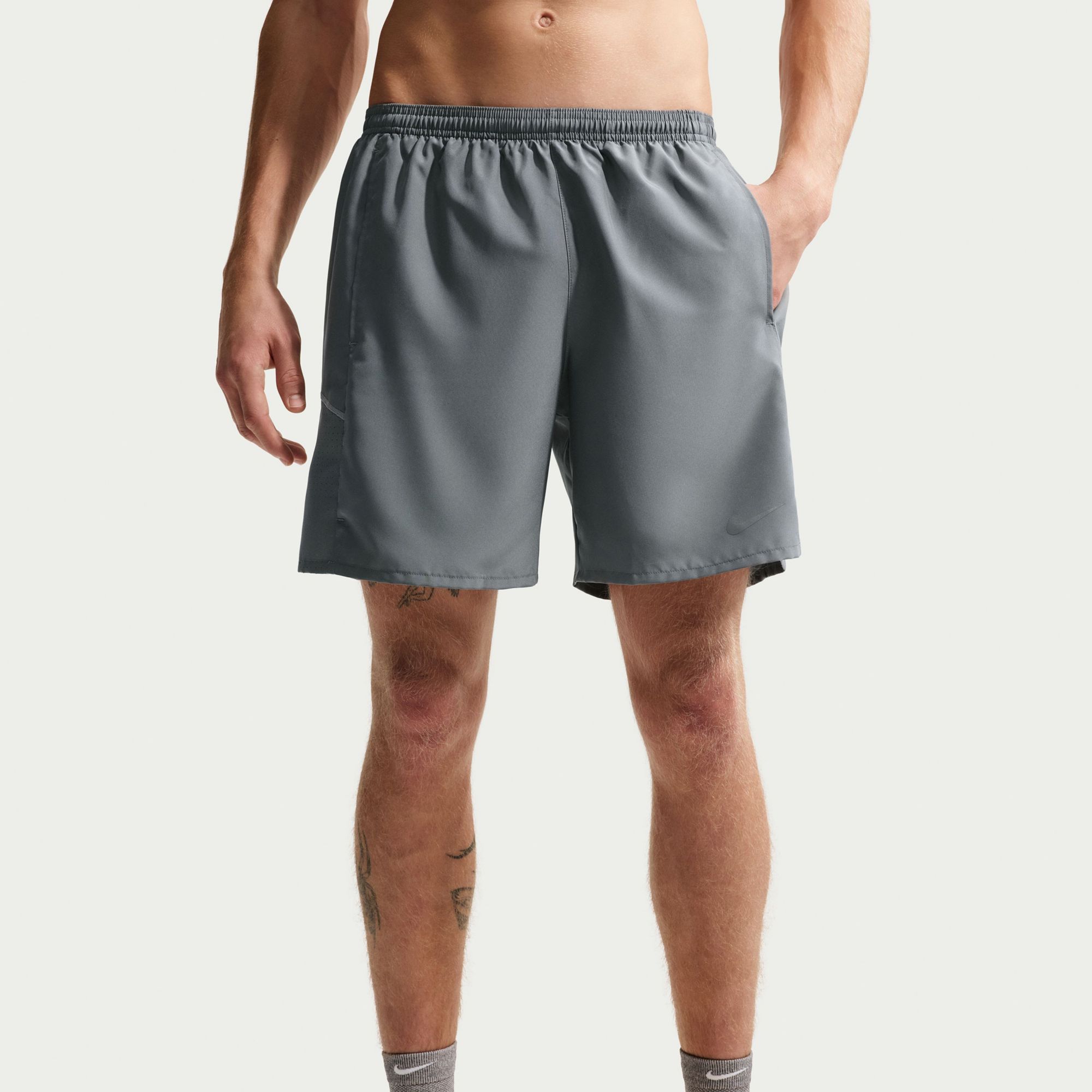 Nike Men's Dri-FIT Miler 7" Brief-Lined Running Shorts
