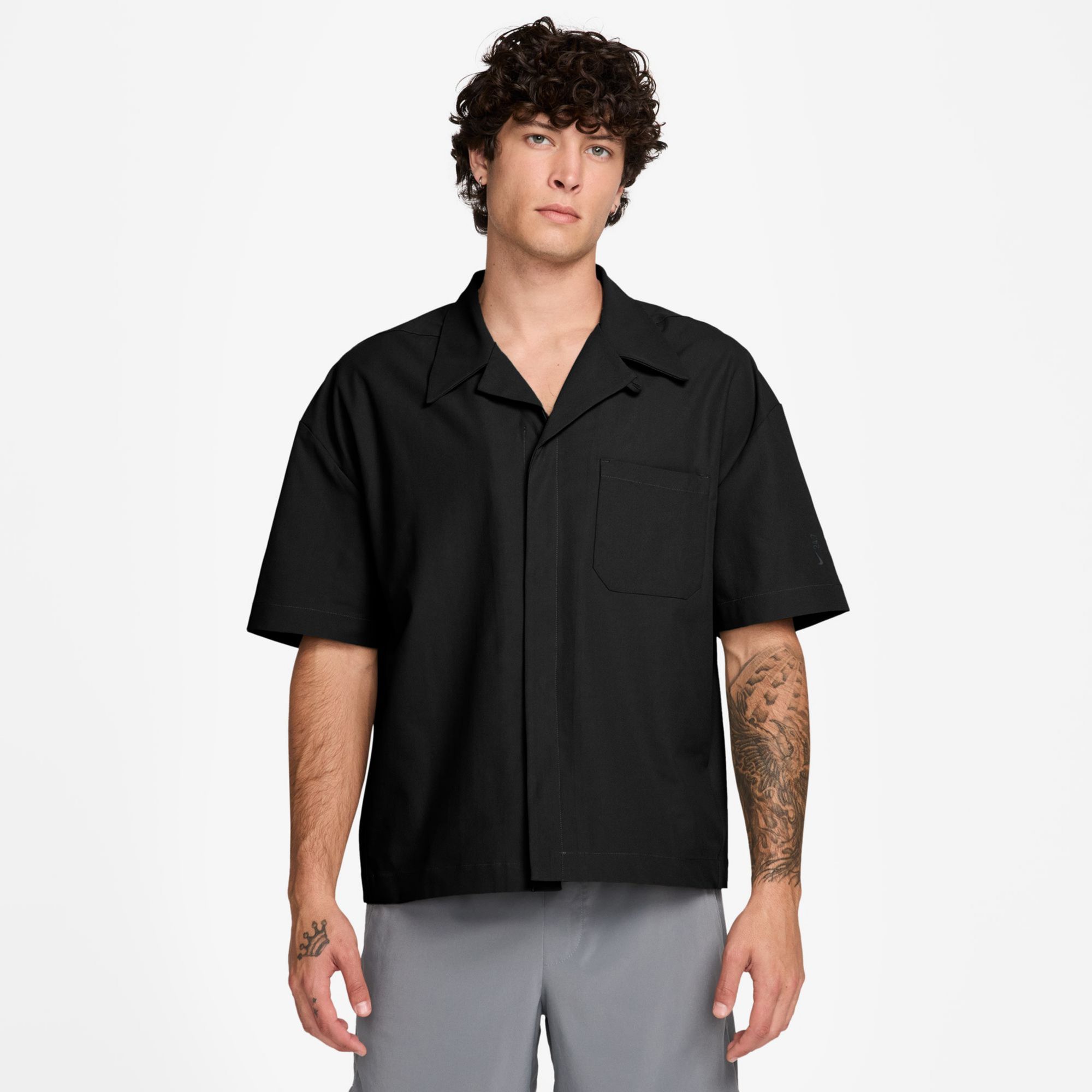 Nike Men's 24.7 PerfectStretch Dri-FIT UV Button-Up Shirt