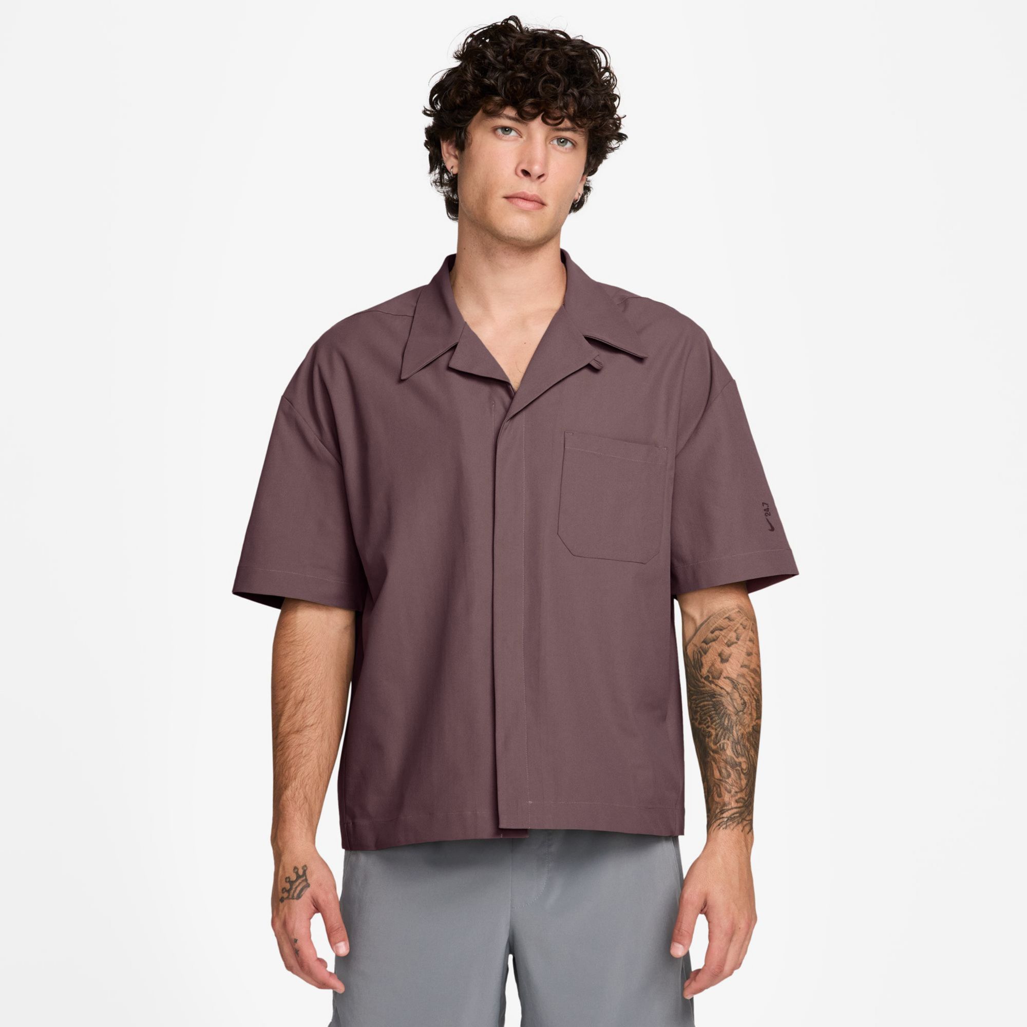 Nike Men's 24.7 PerfectStretch Dri-FIT UV Button-Up Shirt