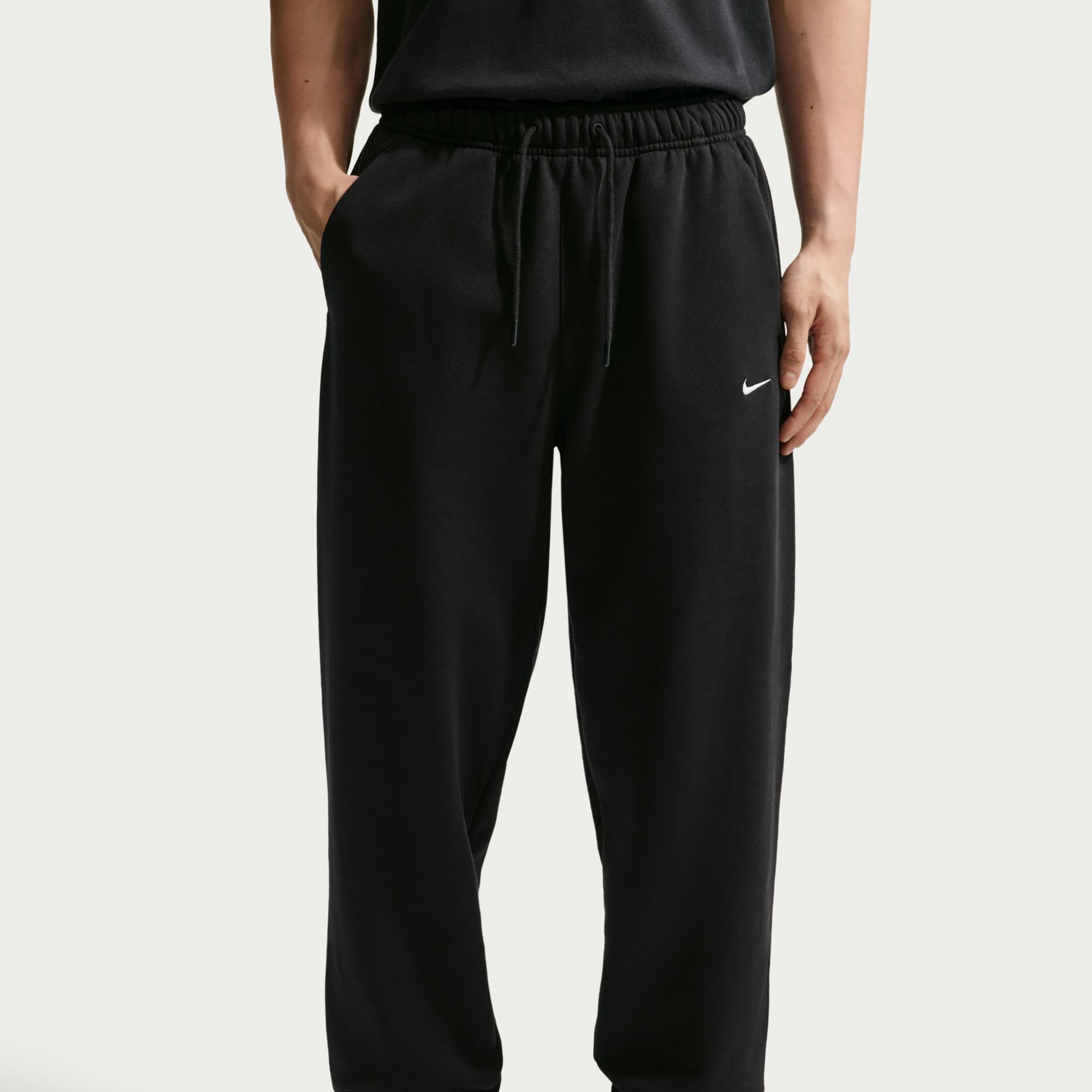 Nike Men's Solo Swoosh Fleece Cuff Pants