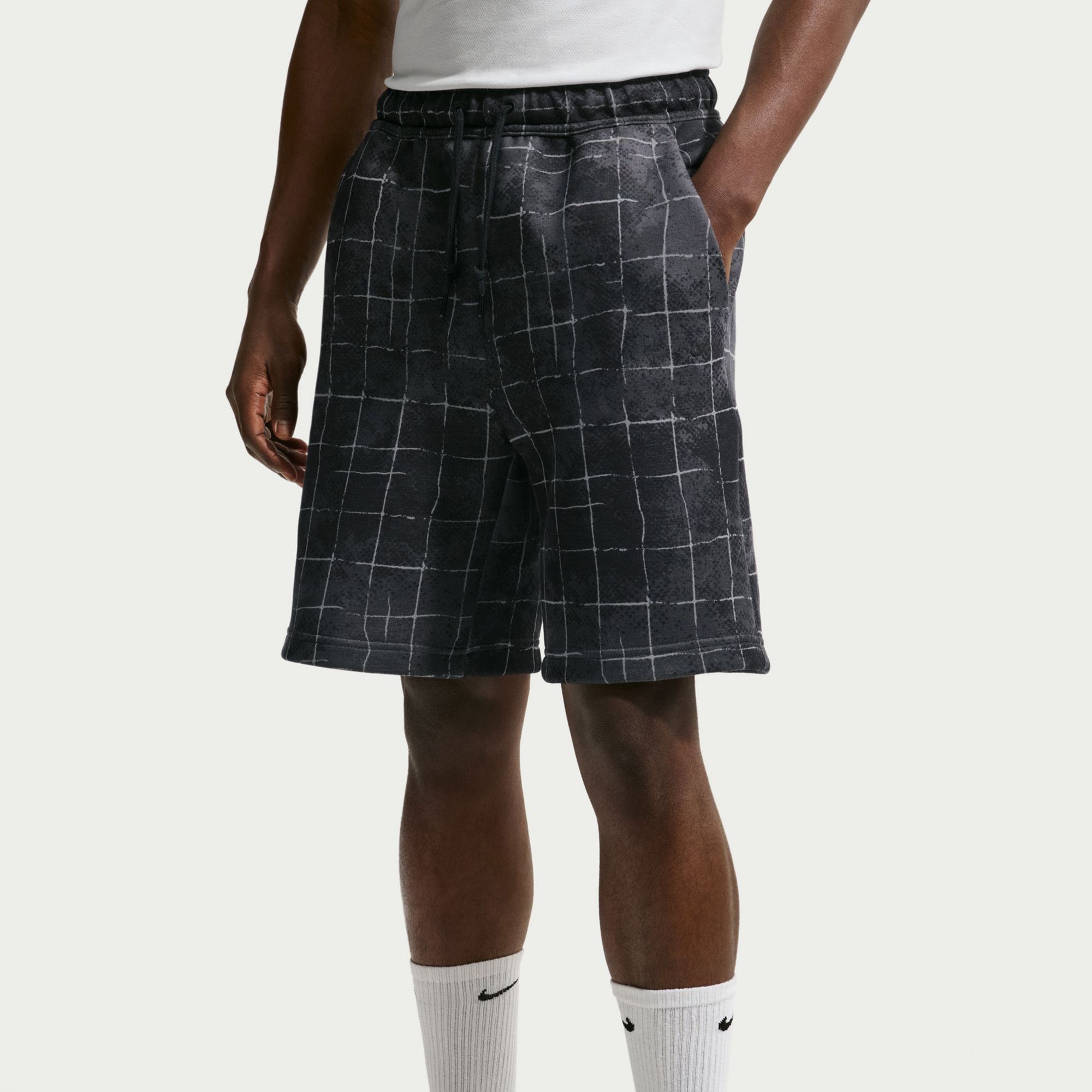Nike Men's Tech Fleece Printed Shorts