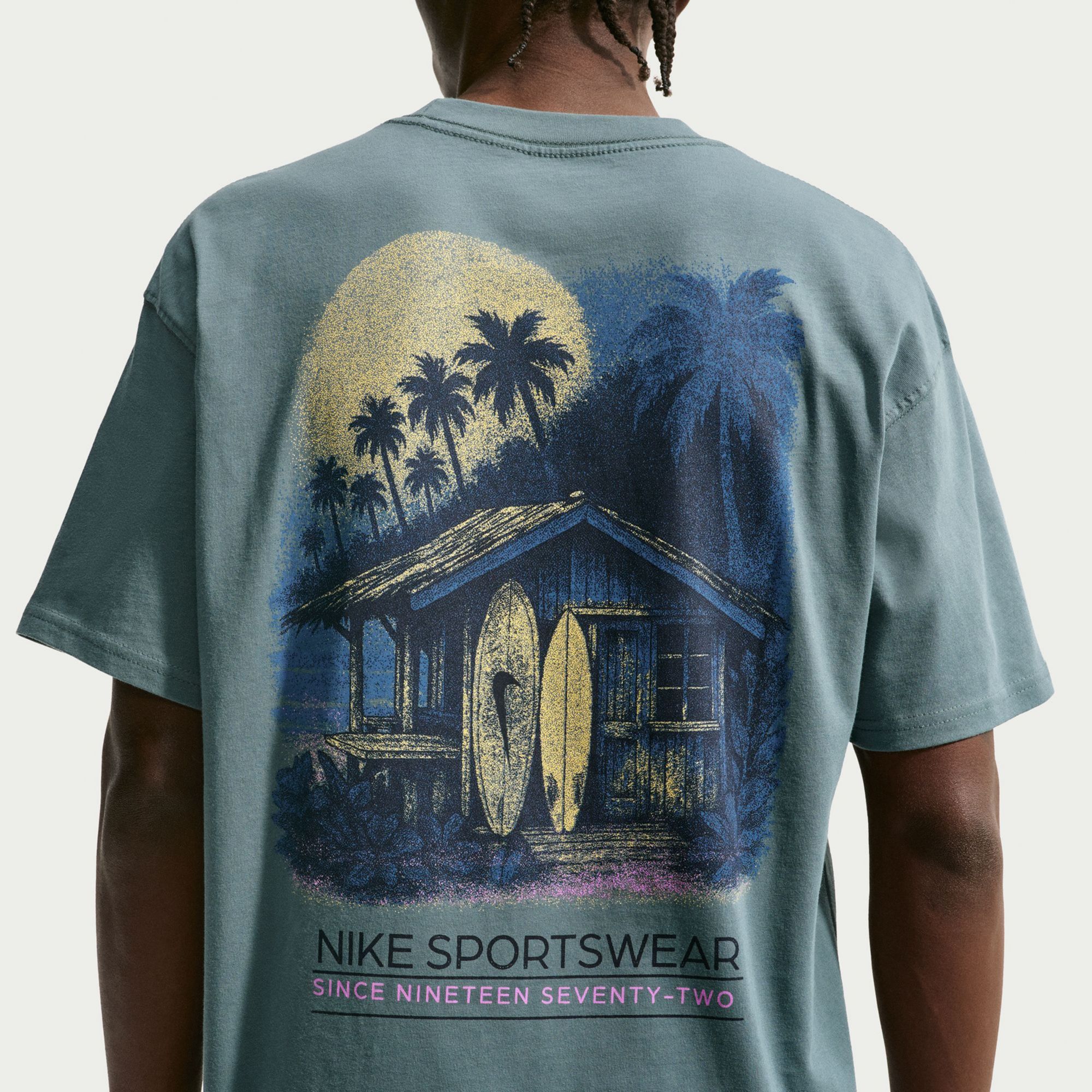 Nike Men's Sportswear Max90 Surf Graphic T-Shirt