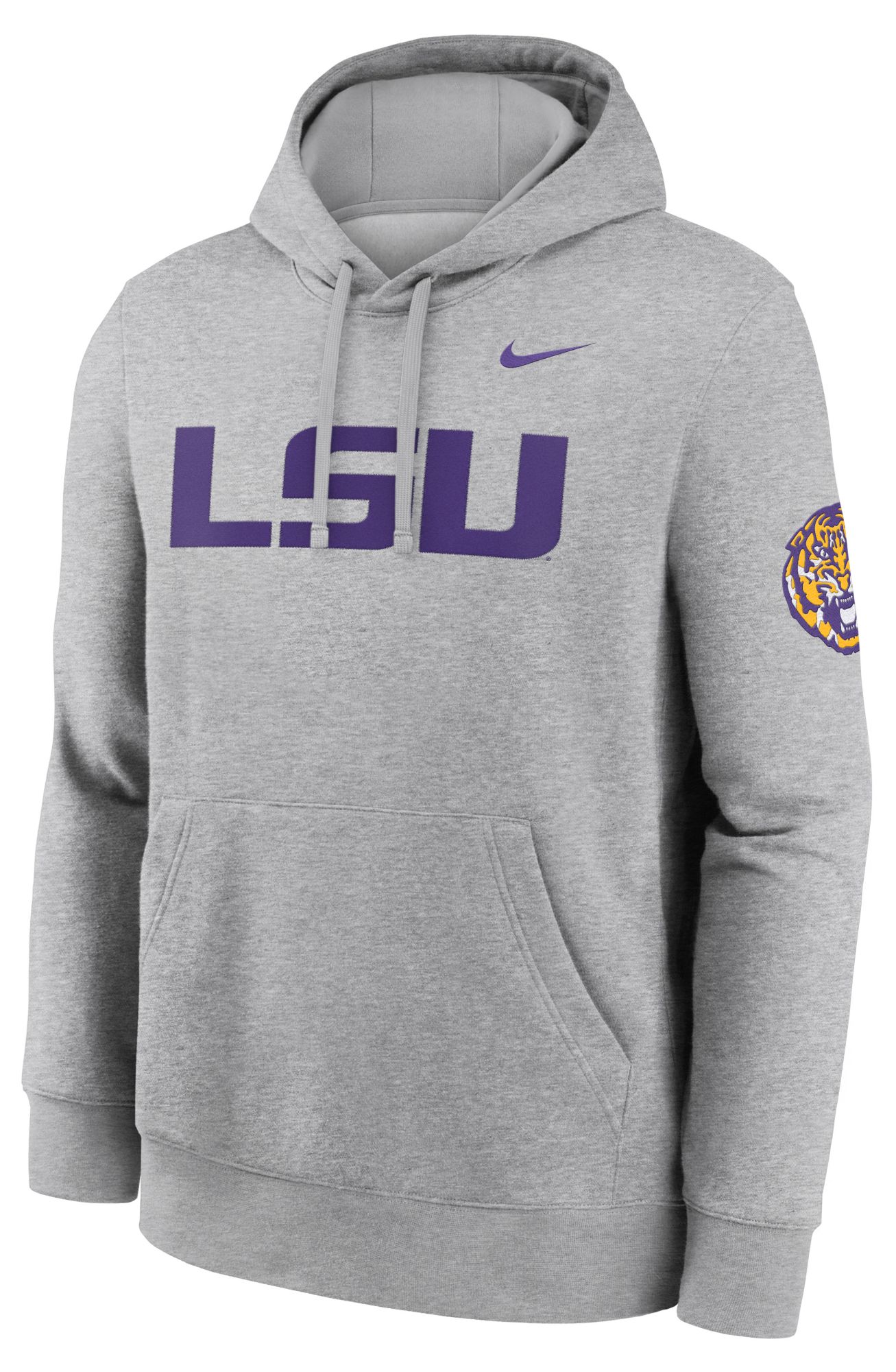 Nike Men's LSU Tigers Club Fleece Hoodie