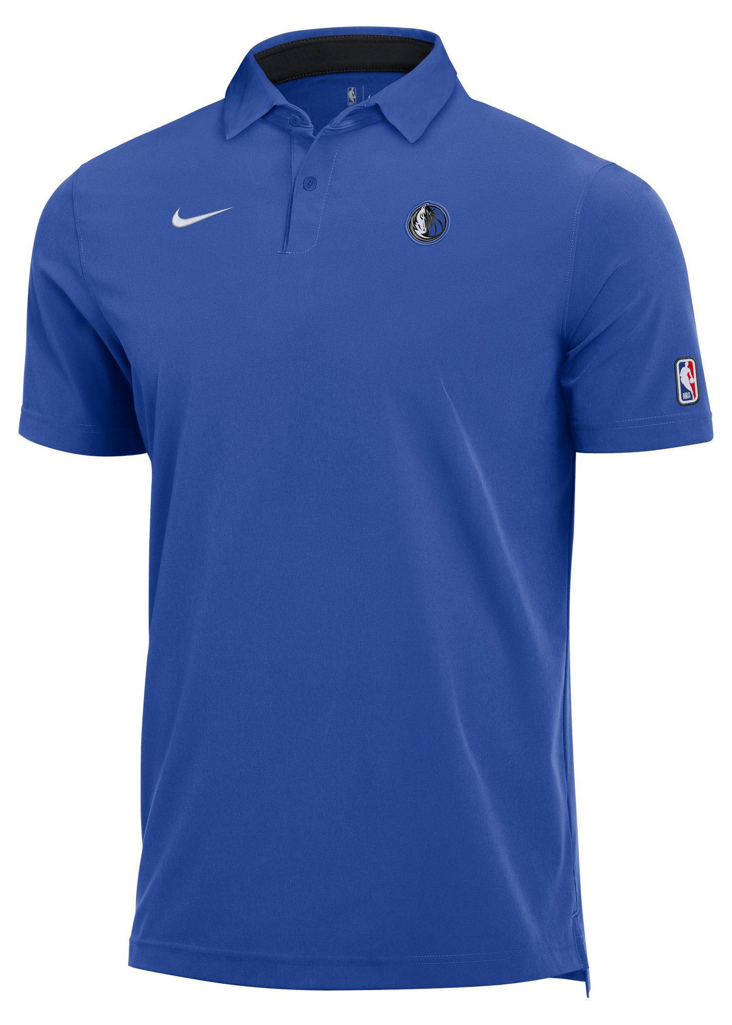 Nike Men's Dallas Mavericks Blue Staff Polo