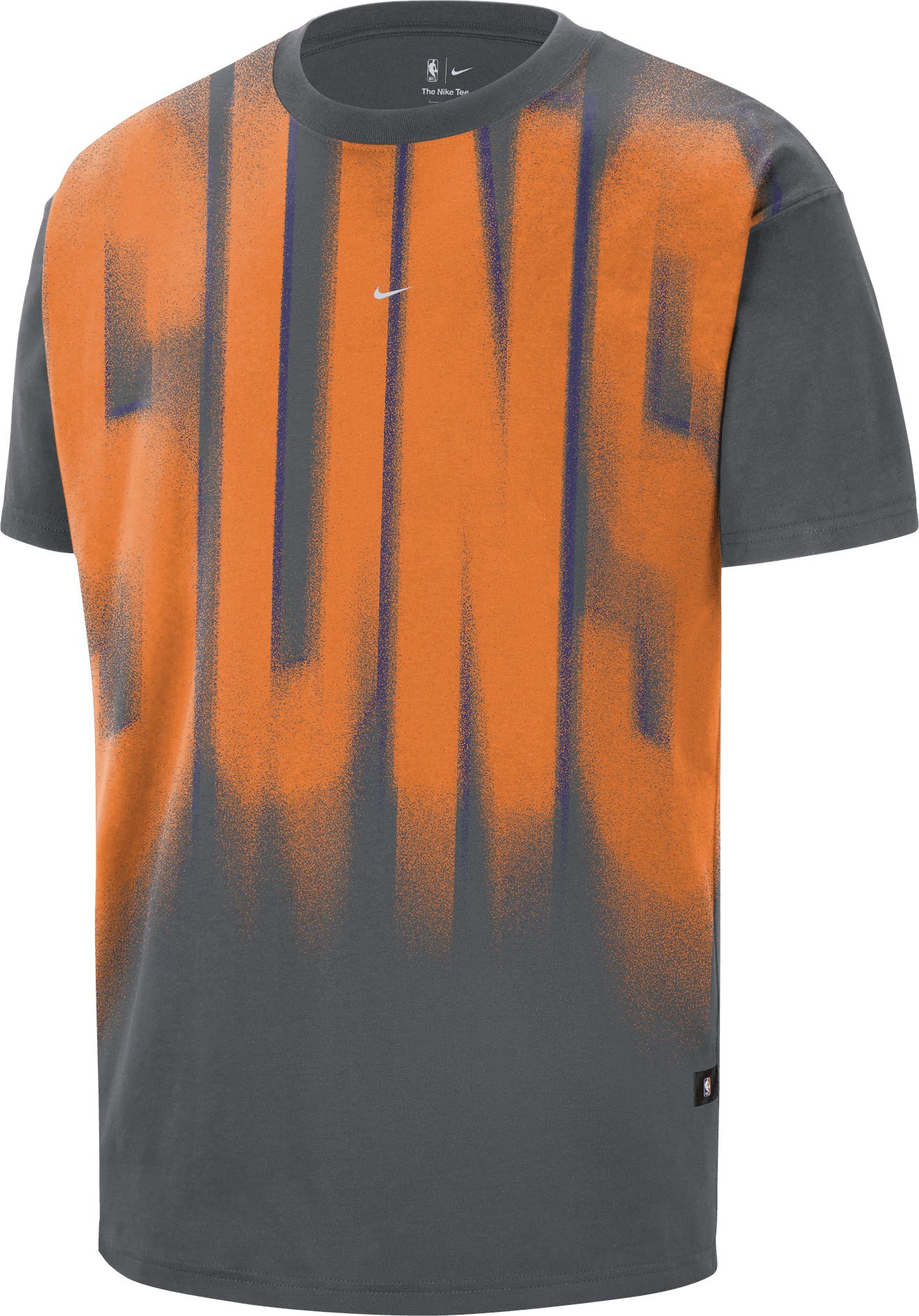 Nike Adult Phoenix Suns Worn With Obsession Game Theater Team T-Shirt, Men's, XXL, Gray