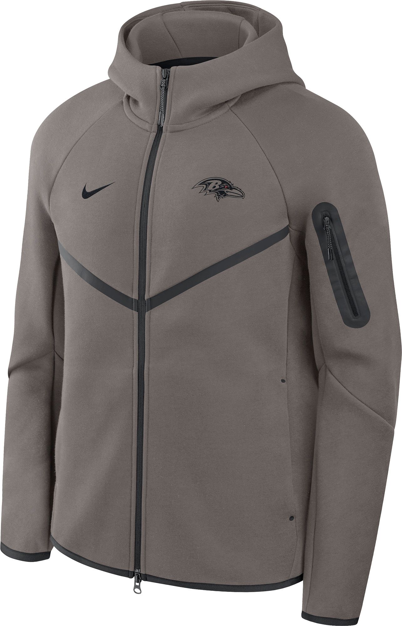 Nike Men's Baltimore Ravens Tech Fleece Full-Zip Hoodie