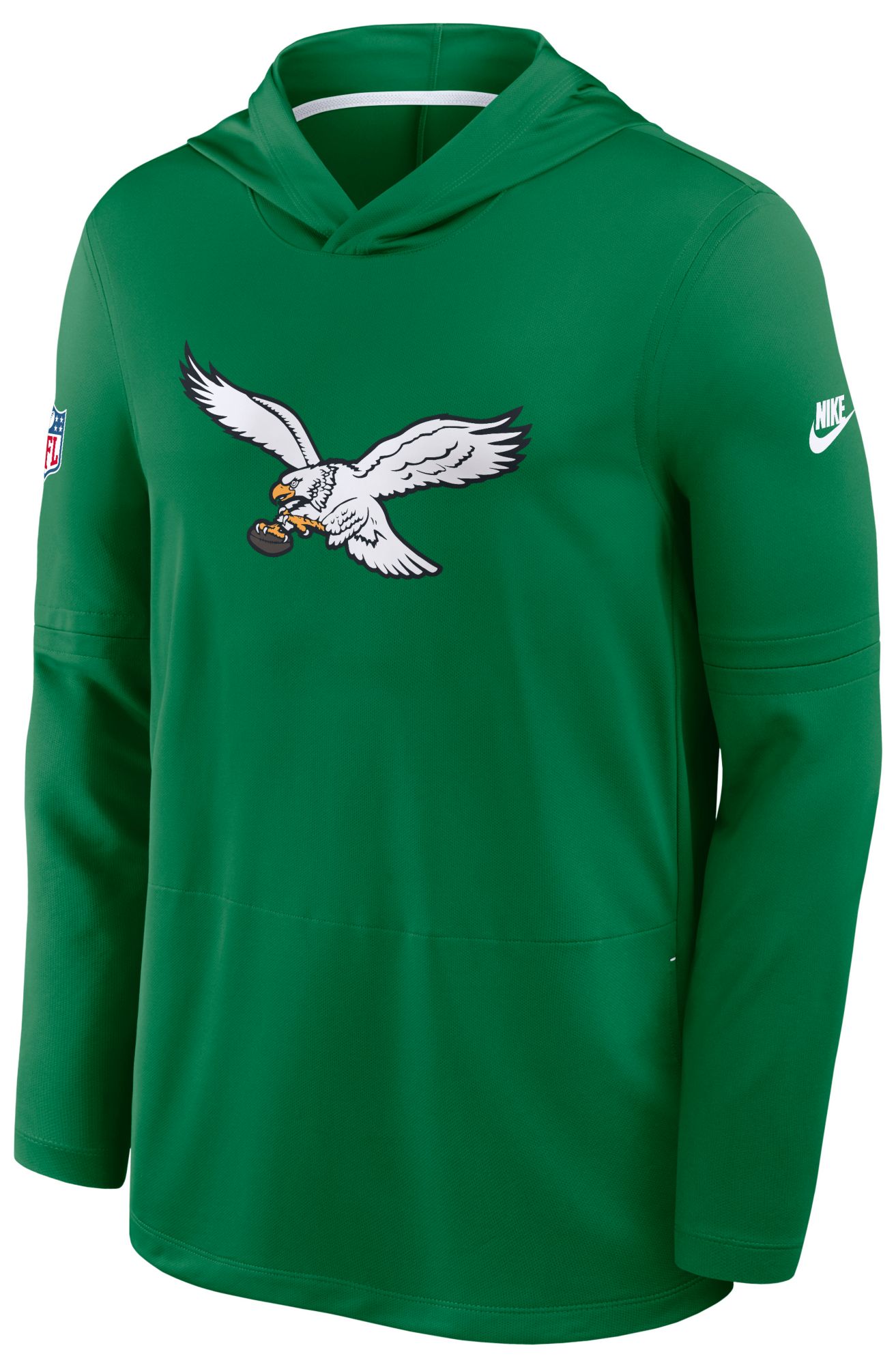 Nike Men's Philadelphia Eagles Alternate Logo Hooded Long Sleeve Shirt
