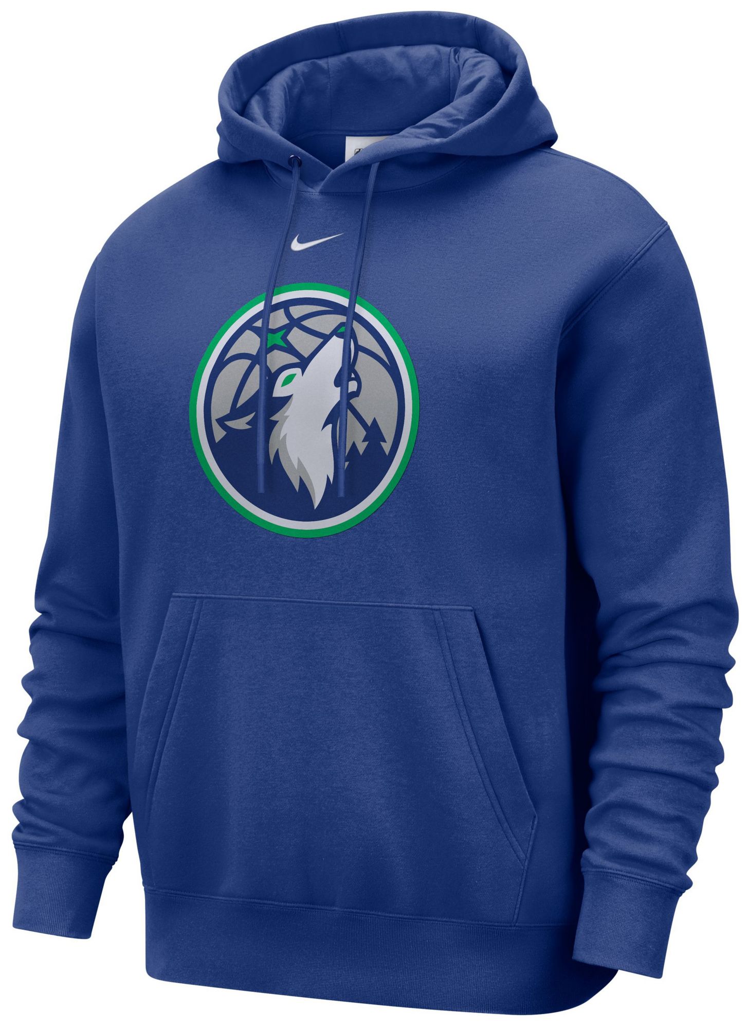 Nike Men's Minnesota Timberwolves Blue Club Hoodie