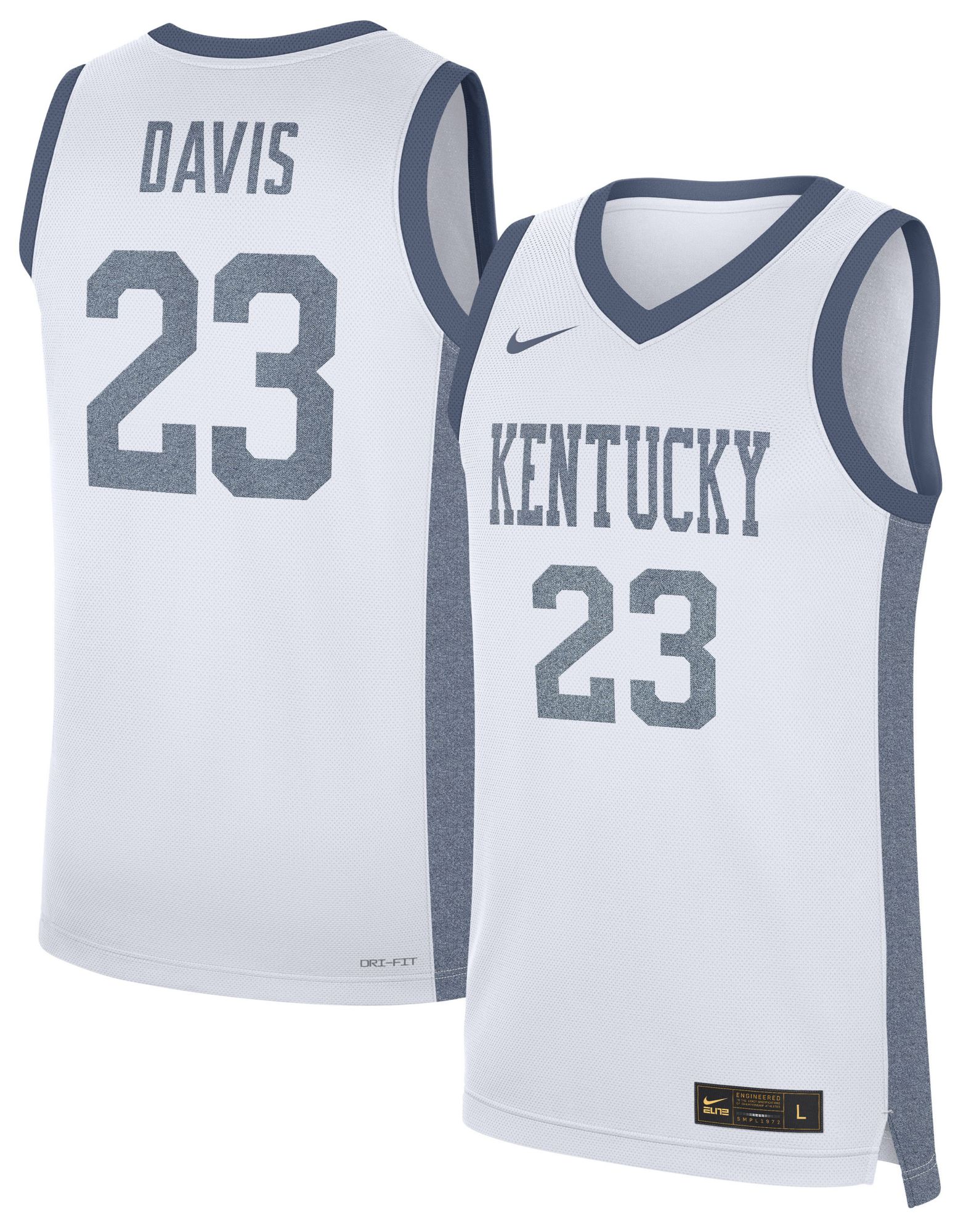 Nike Men's Kentucky Wildcats Anthony Davis Replica Jersey