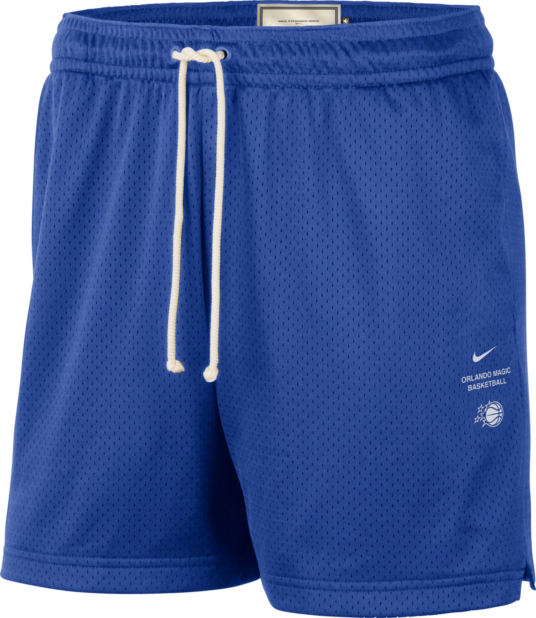 Nike Adult Orlando Magic Worn With Obsession Standard Issue Dri-FIT Mesh Shorts, Men's, XL, Blue