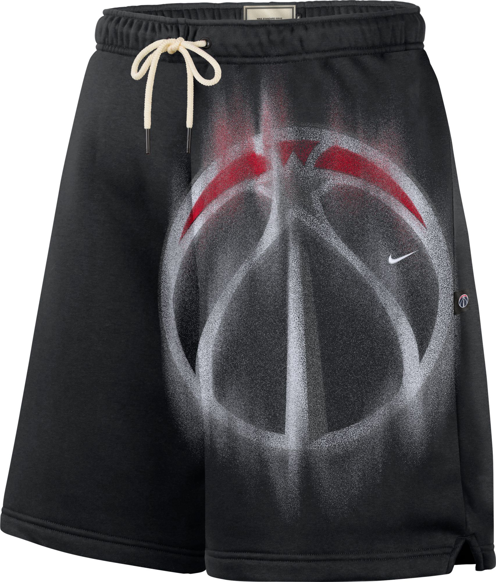 Nike Adult Washington Wizards Worn With Obsession Standard Issue Therma-FIT Icon Shorts, Men's, XXL, Black