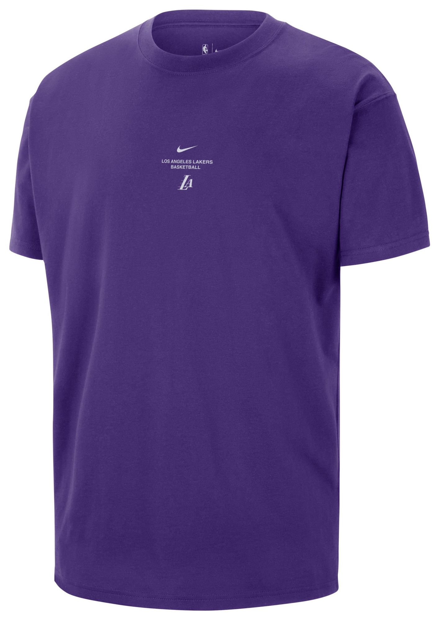 Nike Adult Los Angeles Lakers Worn With Obsession Standard Issue Practice Club T-Shirt