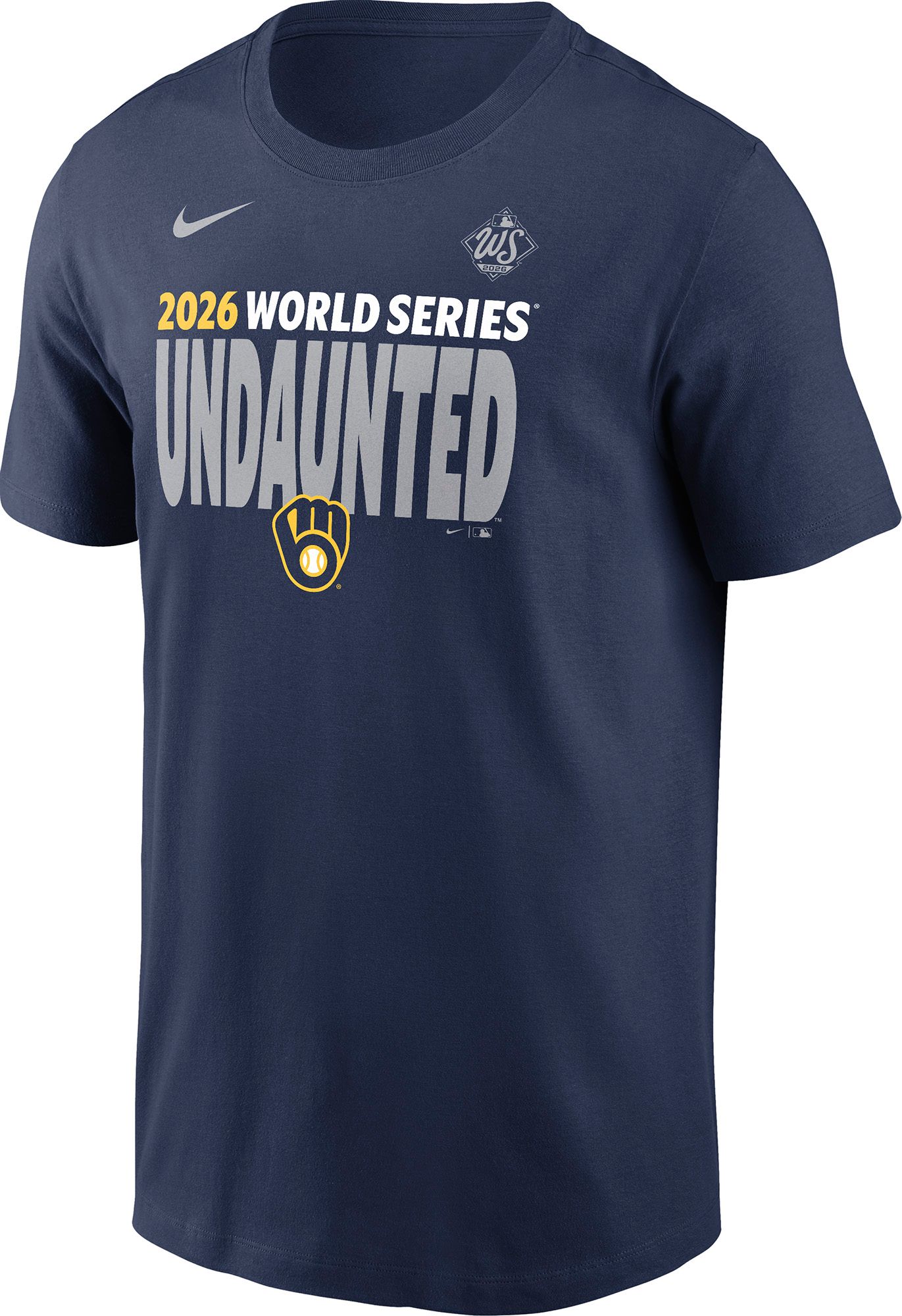 Nike Men's Milwaukee Brewers 2026 World Series Bound Slogan T-Shirt