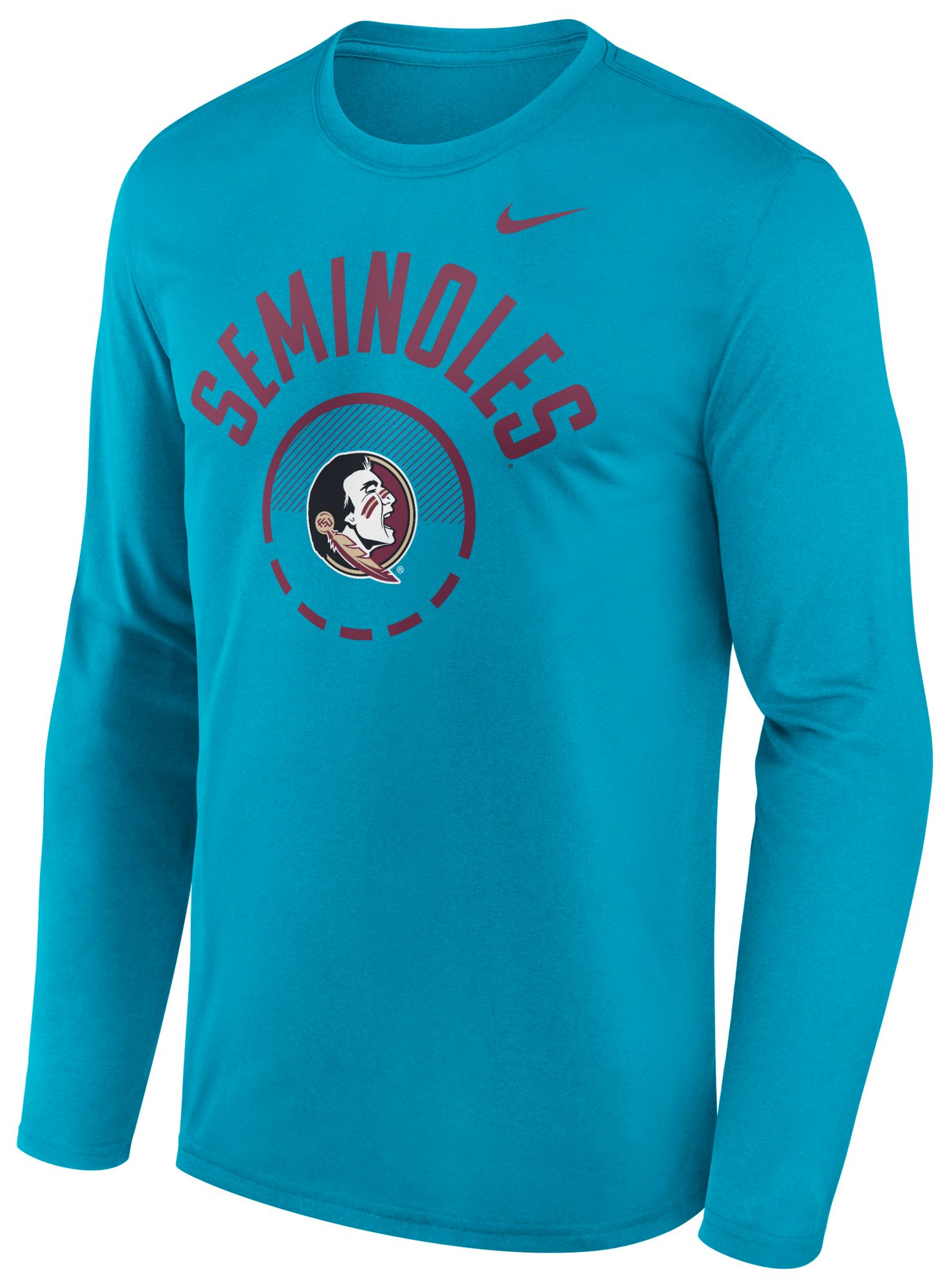 Nike Men's Florida State Seminoles Dri-FIT Shooting Long Sleeve Shirt