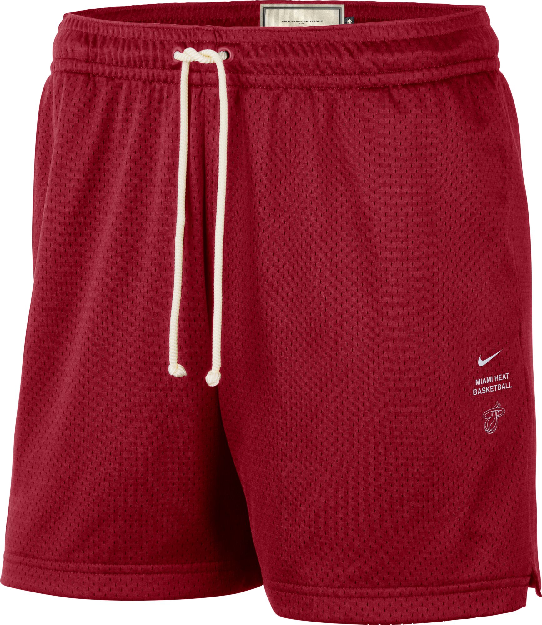 Nike Adult Miami Heat Worn With Obsession Standard Issue Dri-FIT Mesh Shorts